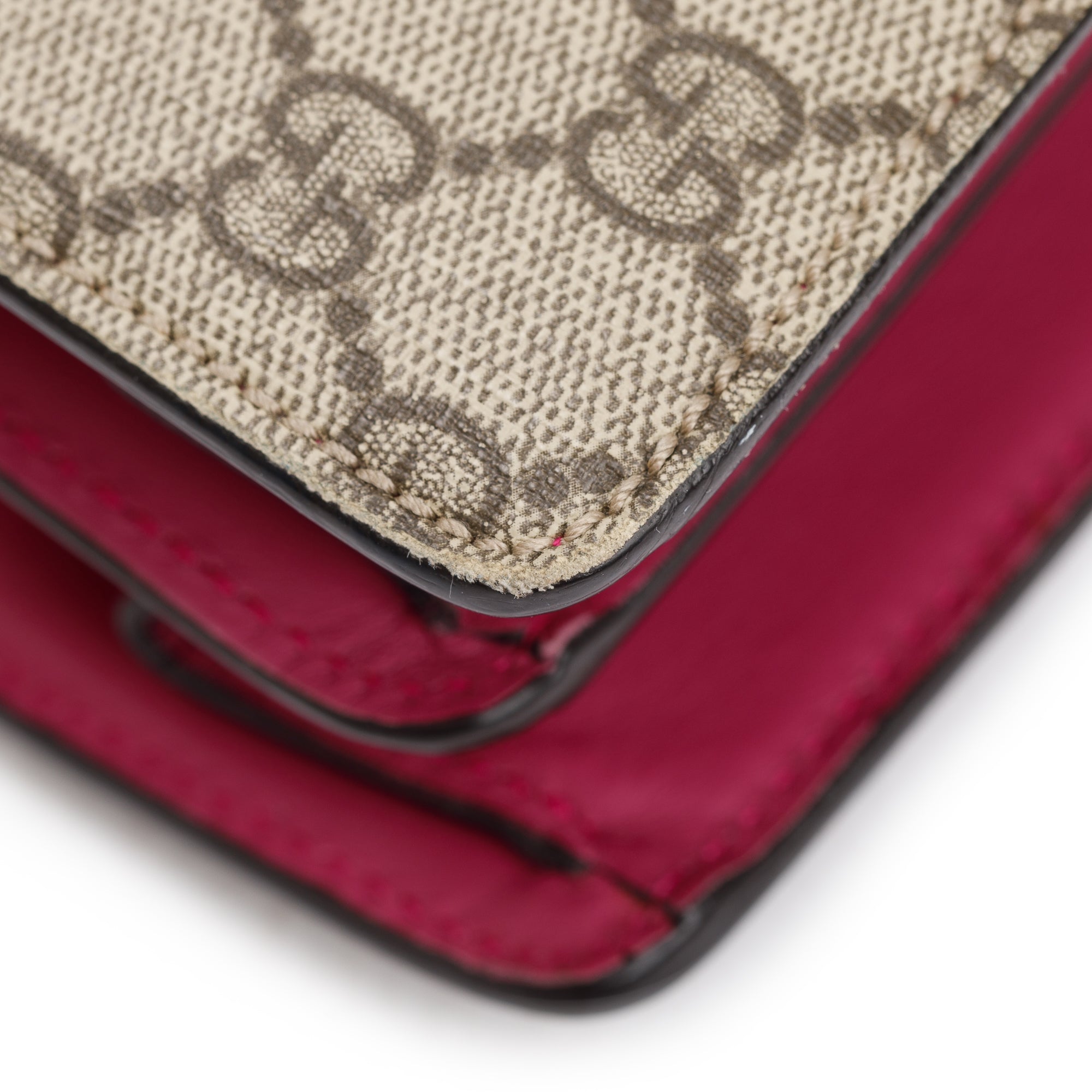 Gucci GG Supreme Convertible Handle Bag w/ Strap