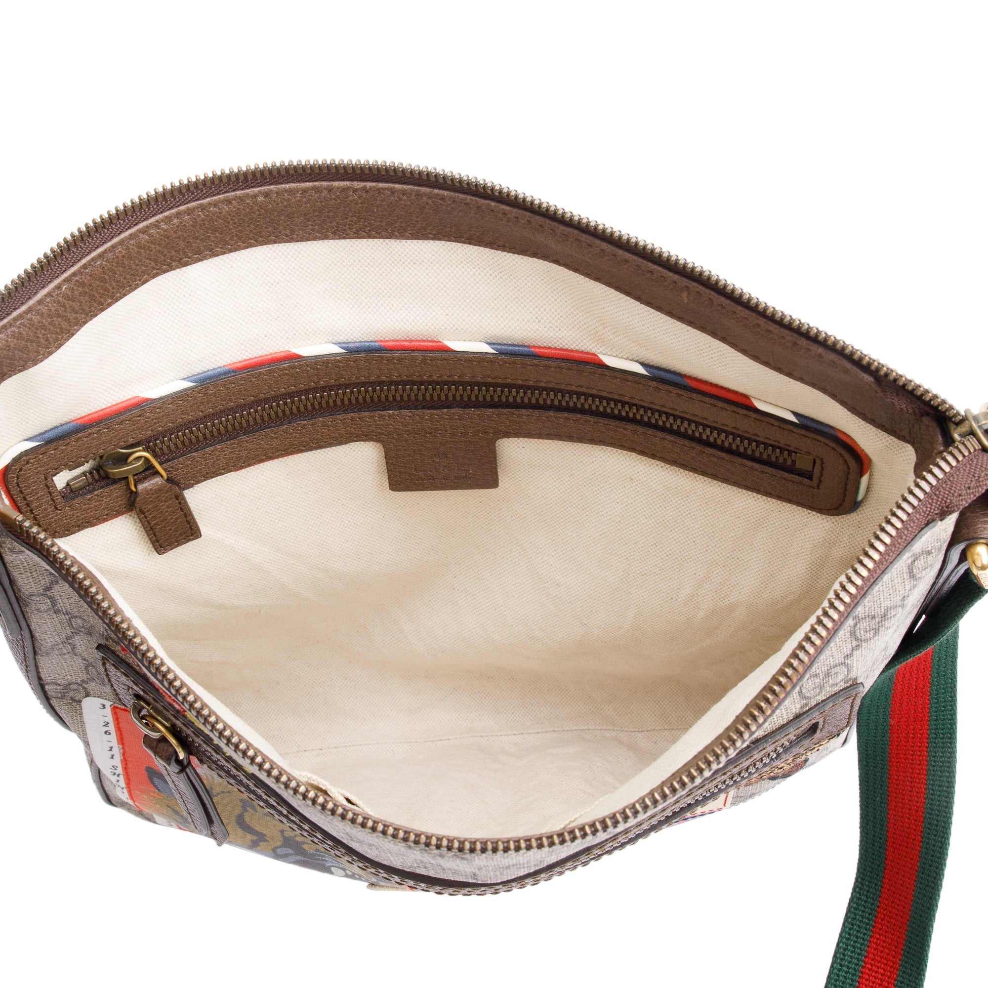 Gucci GG Supreme Courrier Soft Messenger Bag