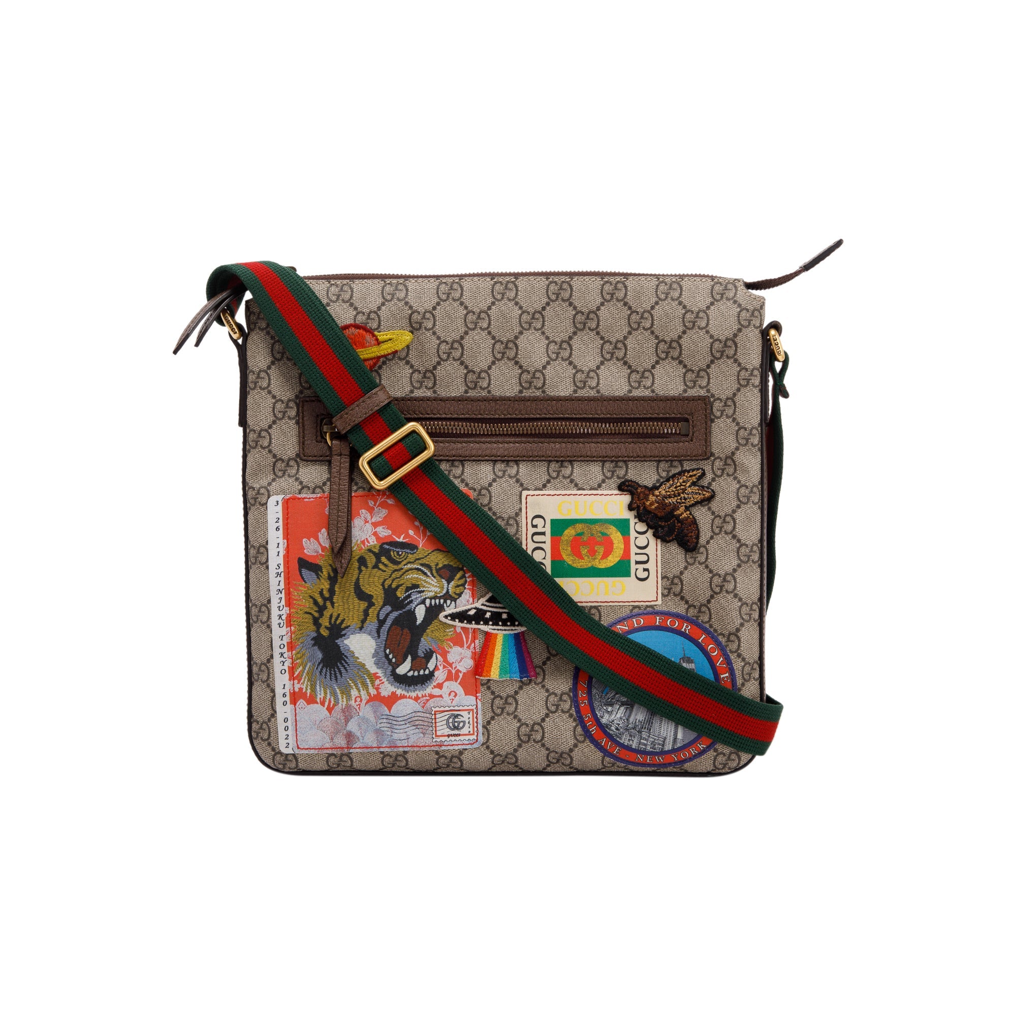 Gucci GG Supreme Courrier Soft Messenger Bag