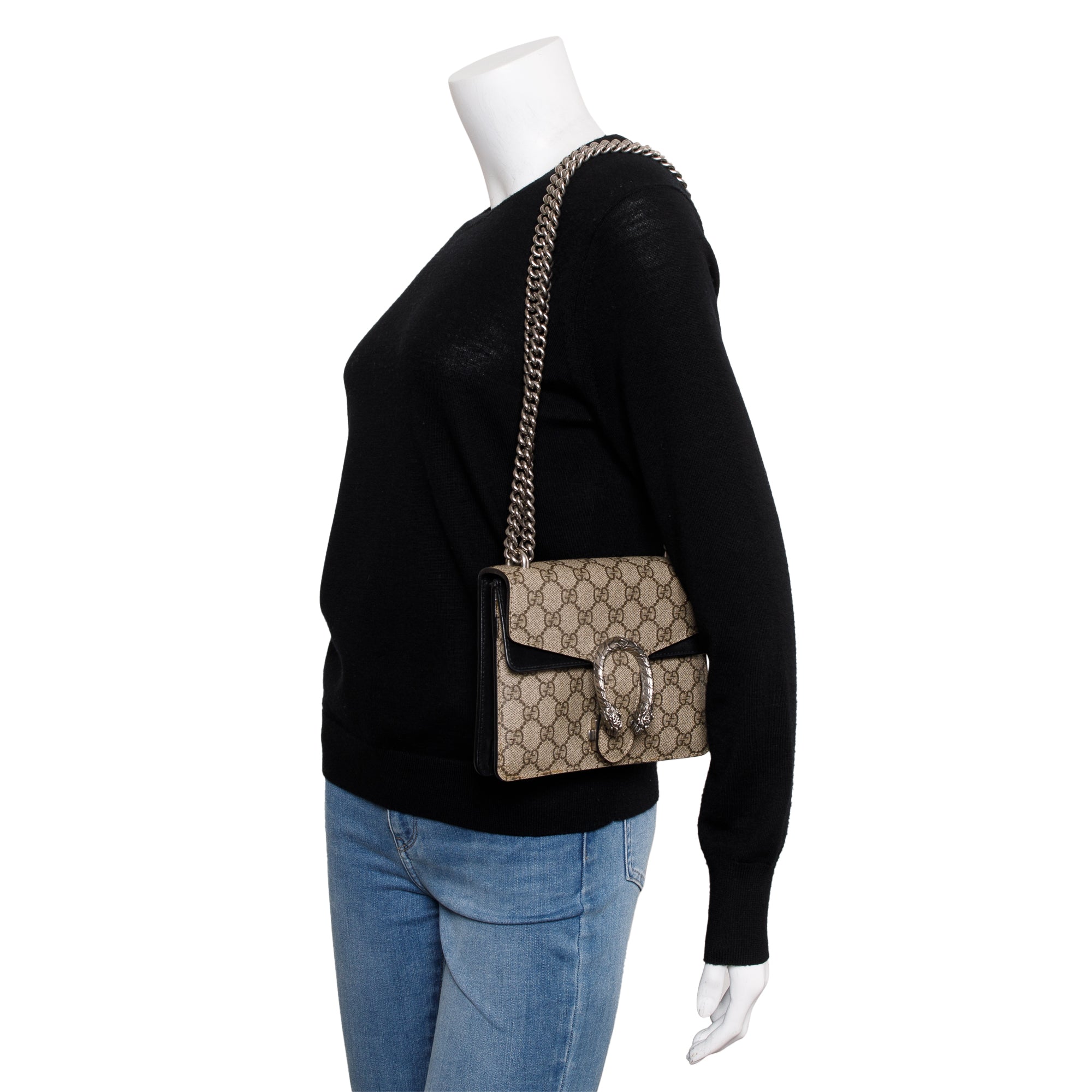 Gucci GG Supreme Dionysus Mini Shoulder Bag