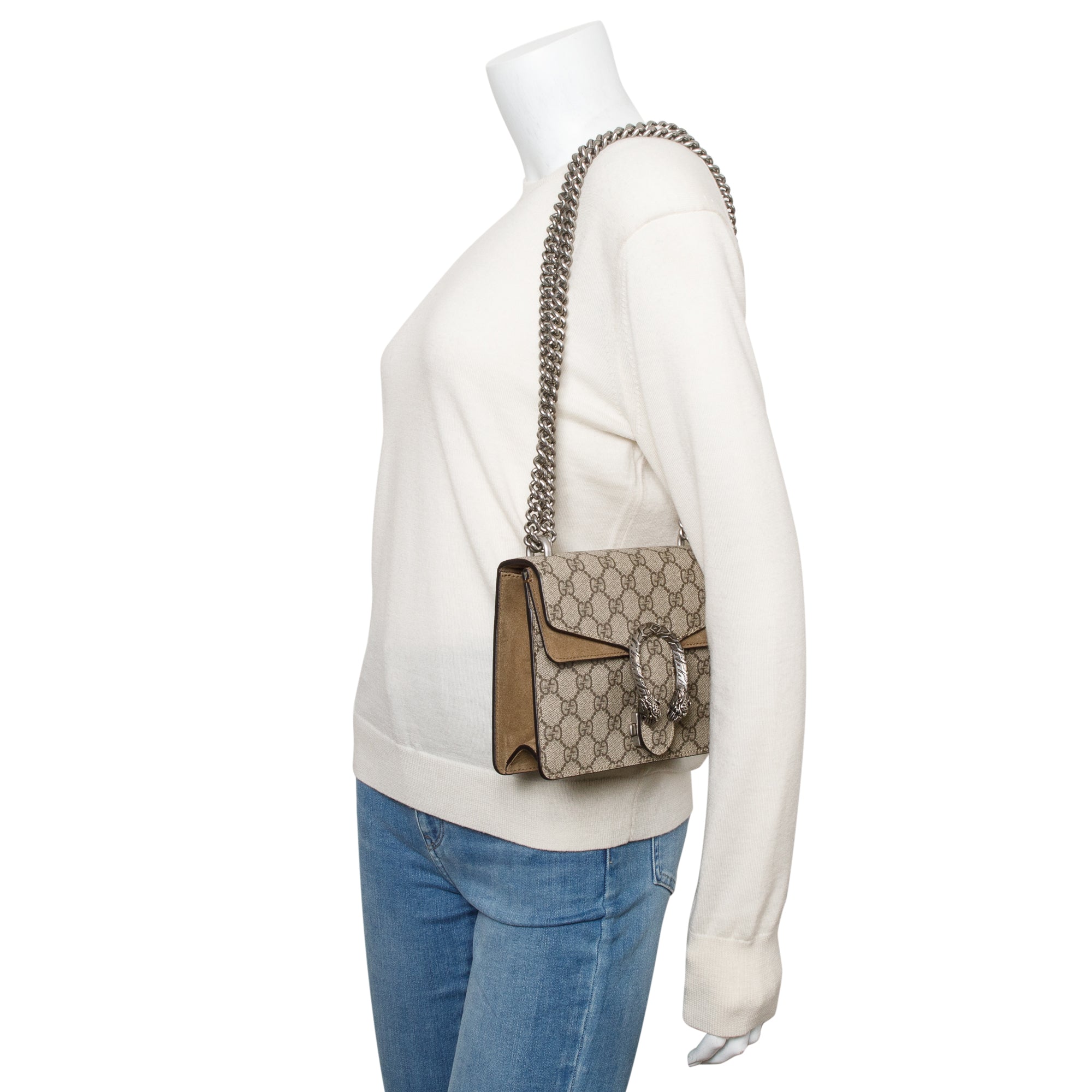 Gucci GG Supreme Dionysus Mini Shoulder Bag