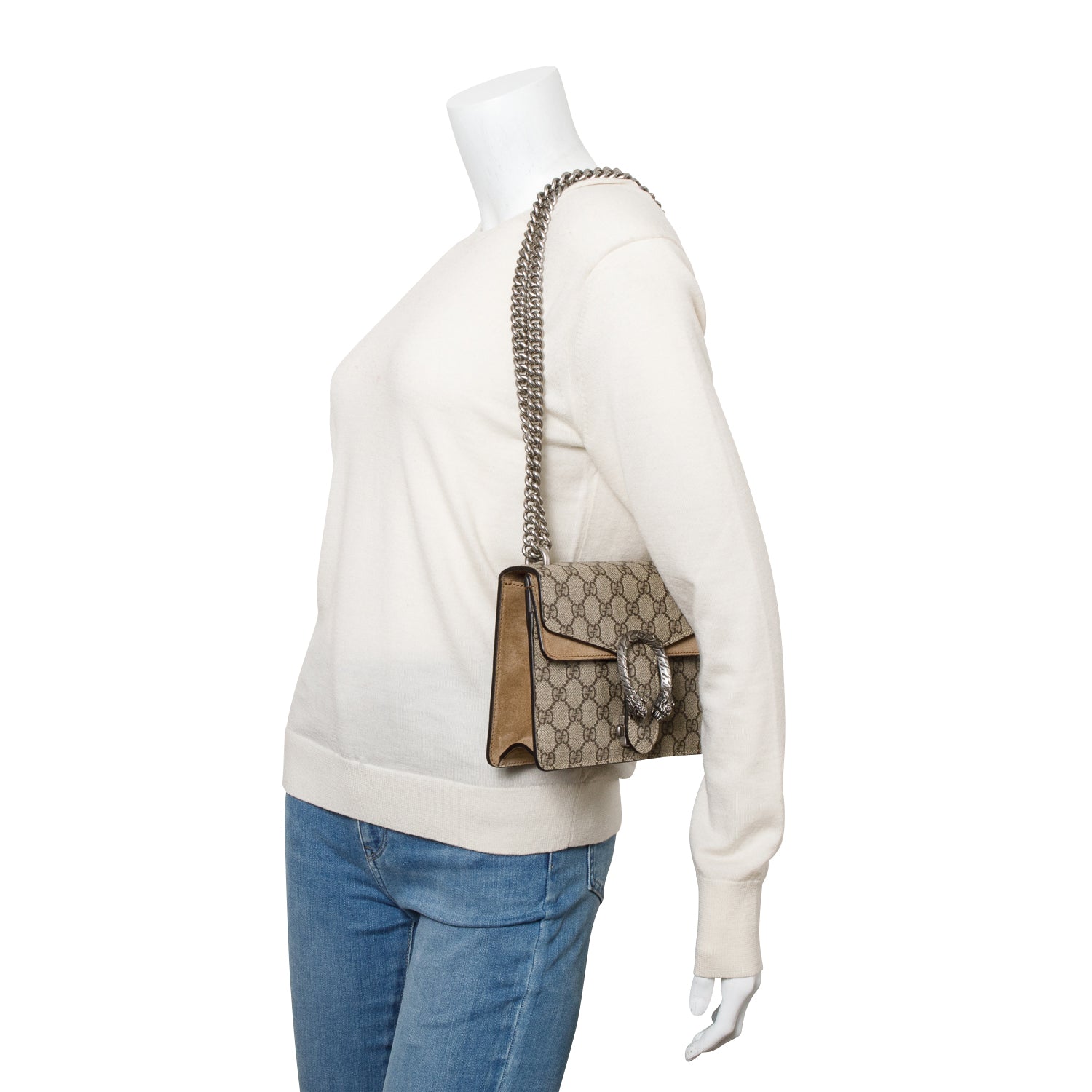 Gucci GG Supreme Dionysus Mini Shoulder Bag