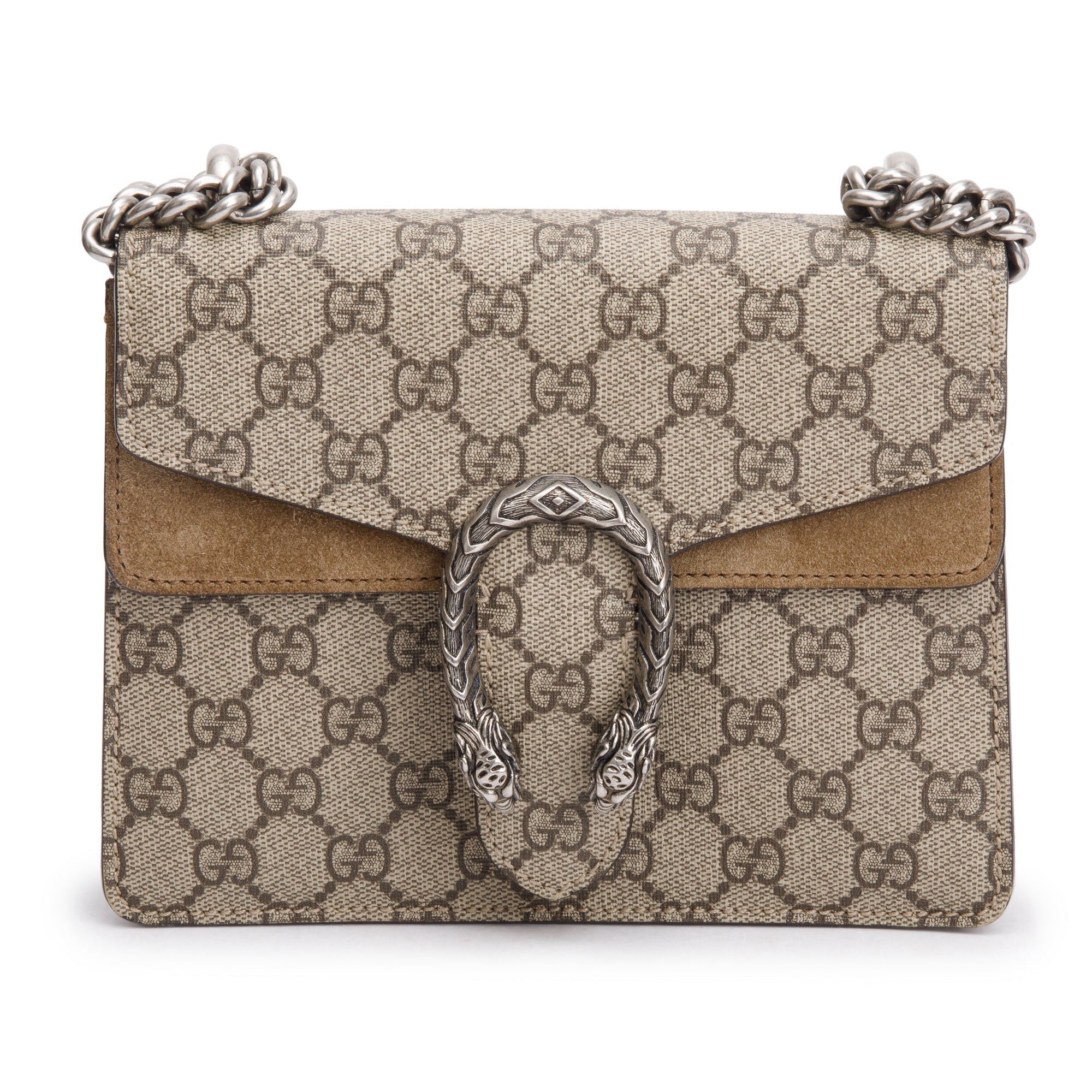 Gucci GG Supreme Dionysus Mini Shoulder Bag w/ Box