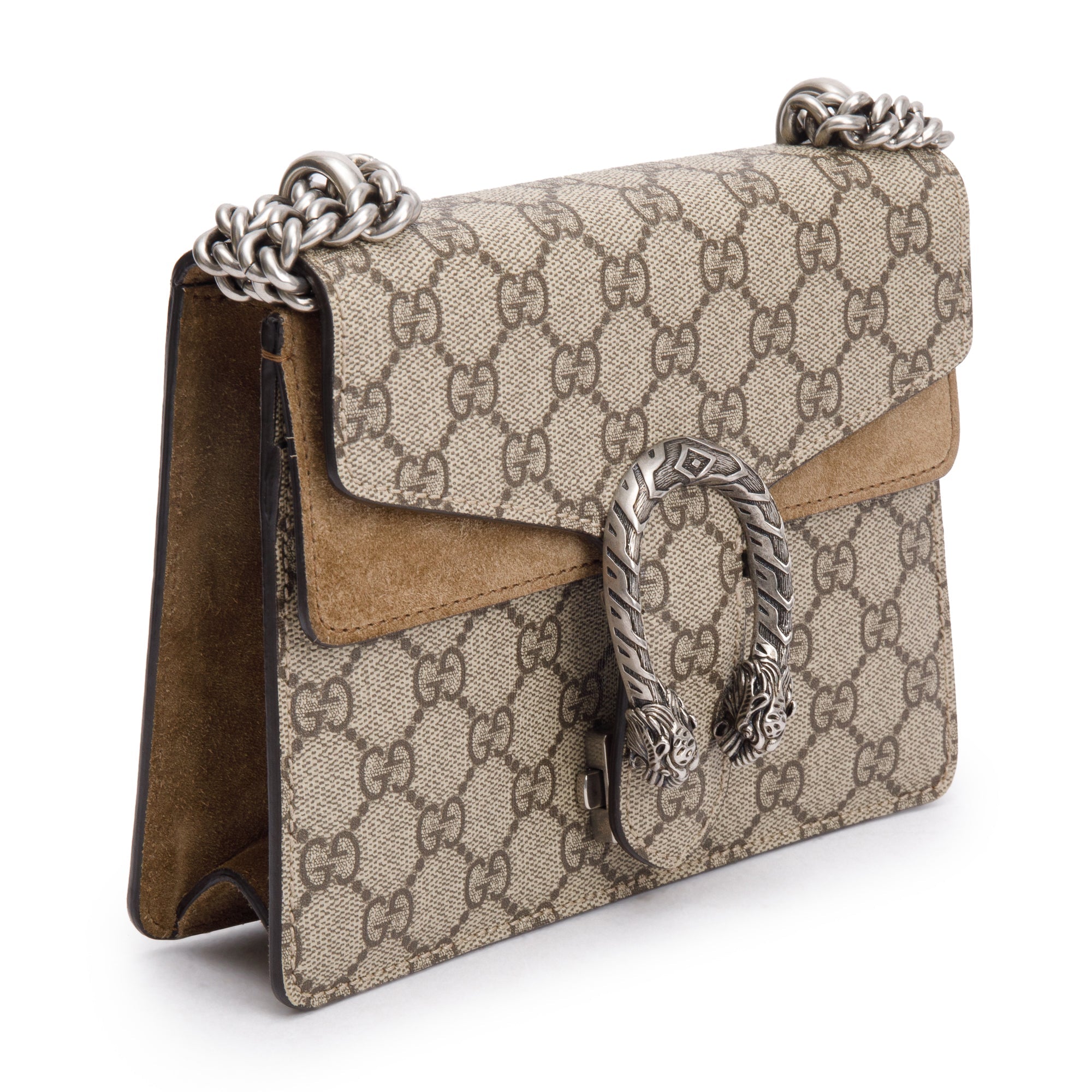 Gucci GG Supreme Dionysus Mini Shoulder Bag w/ Box