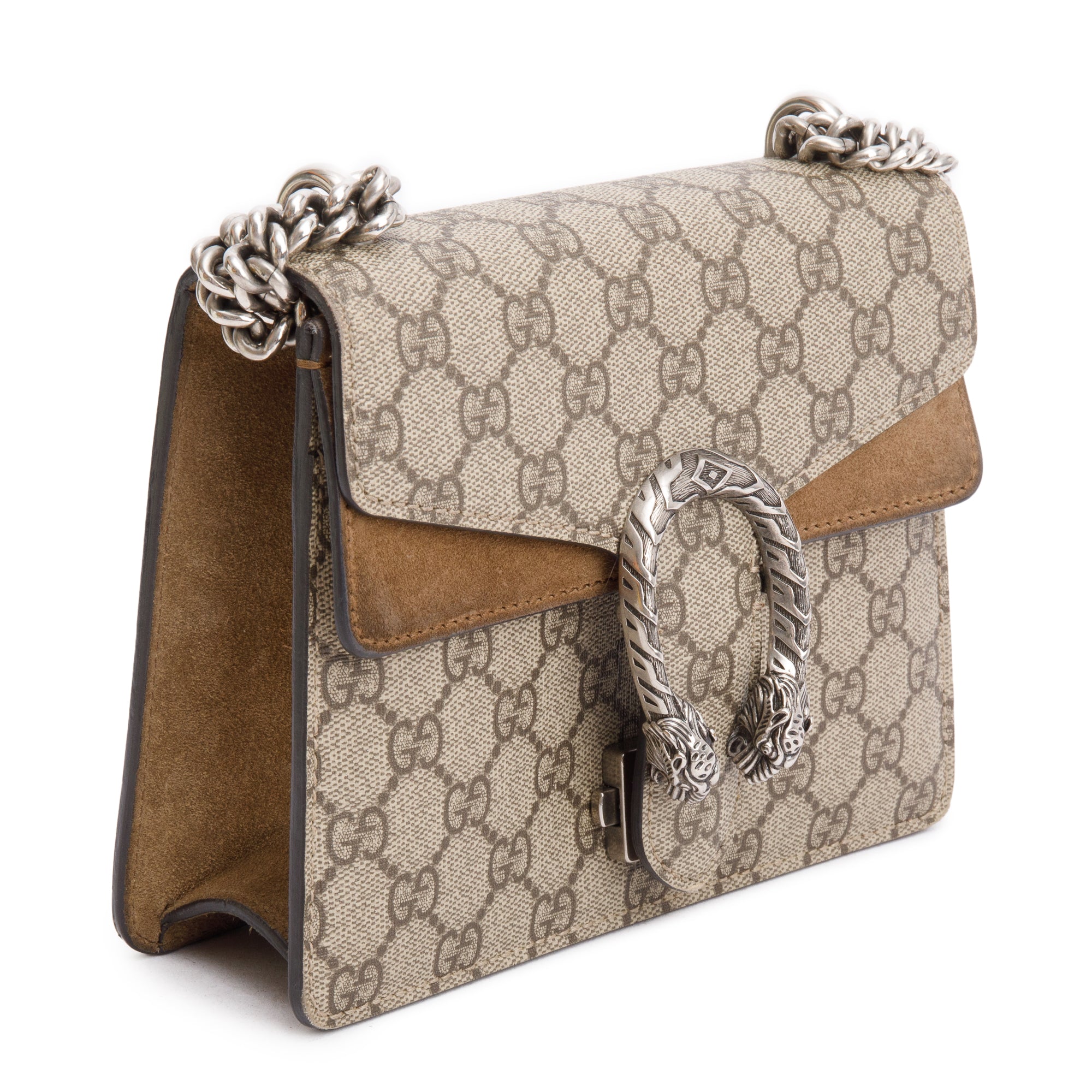 Gucci GG Supreme Dionysus Mini Shoulder Bag w/ Box