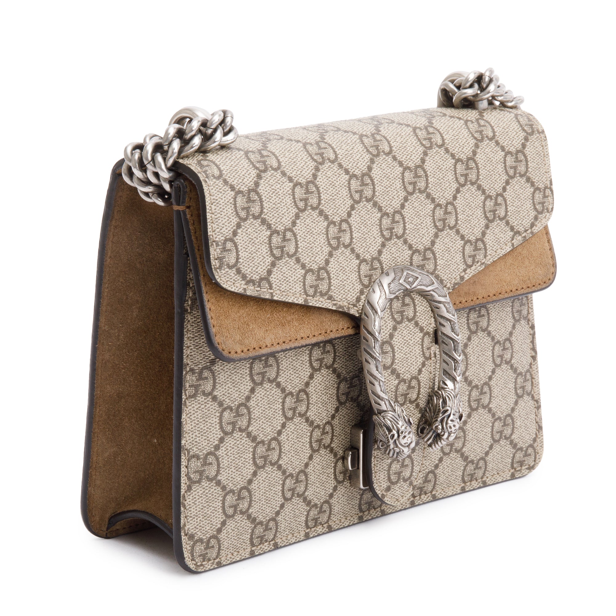 Gucci GG Supreme Dionysus Mini Shoulder Bag w/ Box