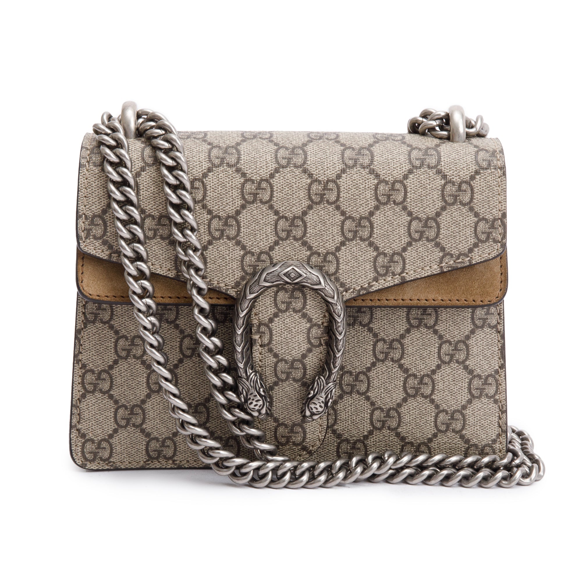 Gucci GG Supreme Dionysus Mini Shoulder Bag w/ Box