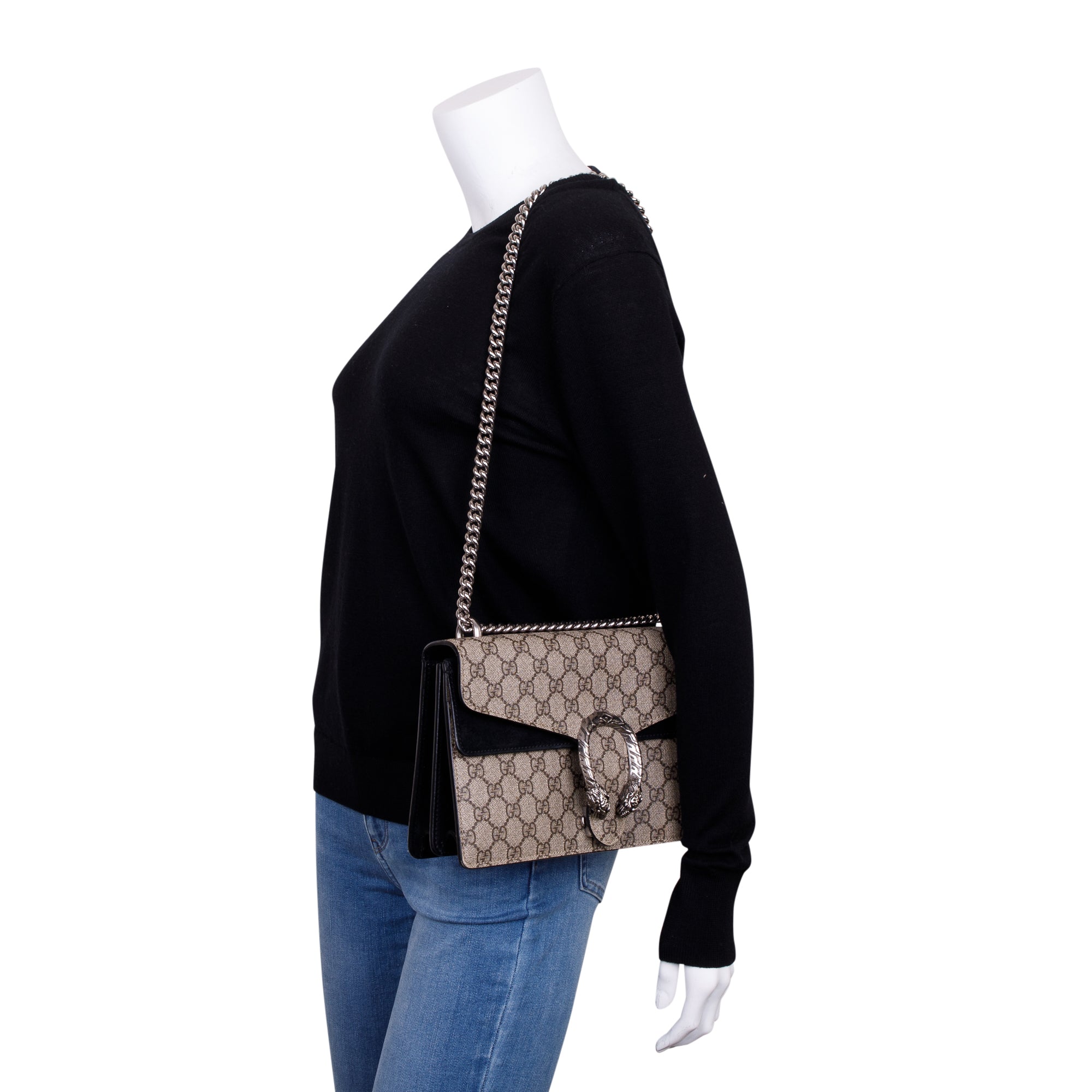 Gucci GG Supreme Dionysus Small Shoulder Bag