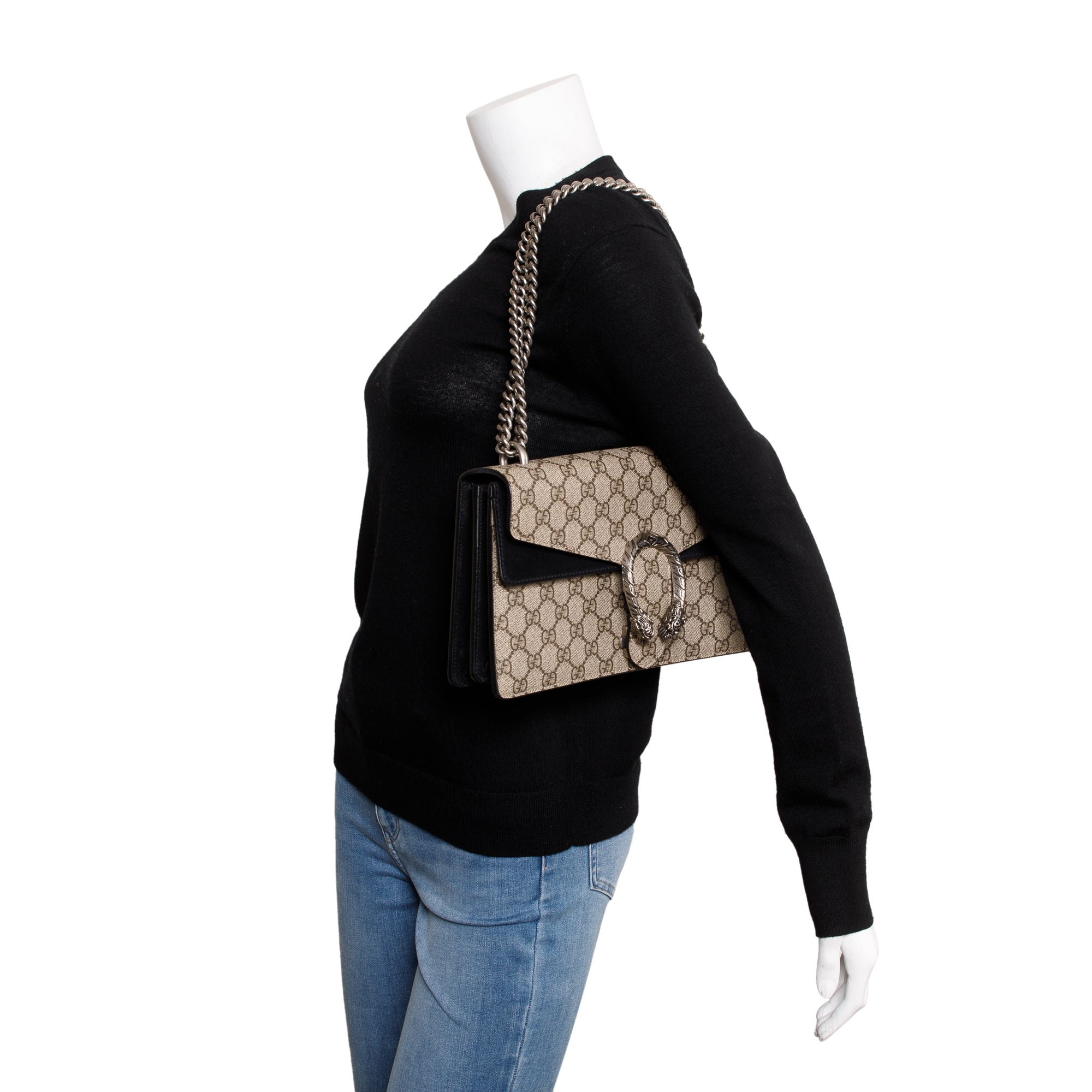 Gucci GG Supreme Dionysus Small Shoulder Bag