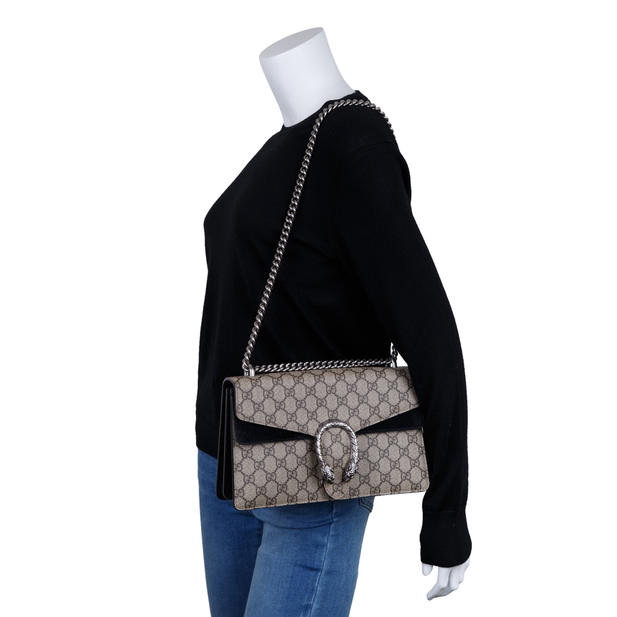 Gucci GG Supreme Dionysus Small Shoulder Bag