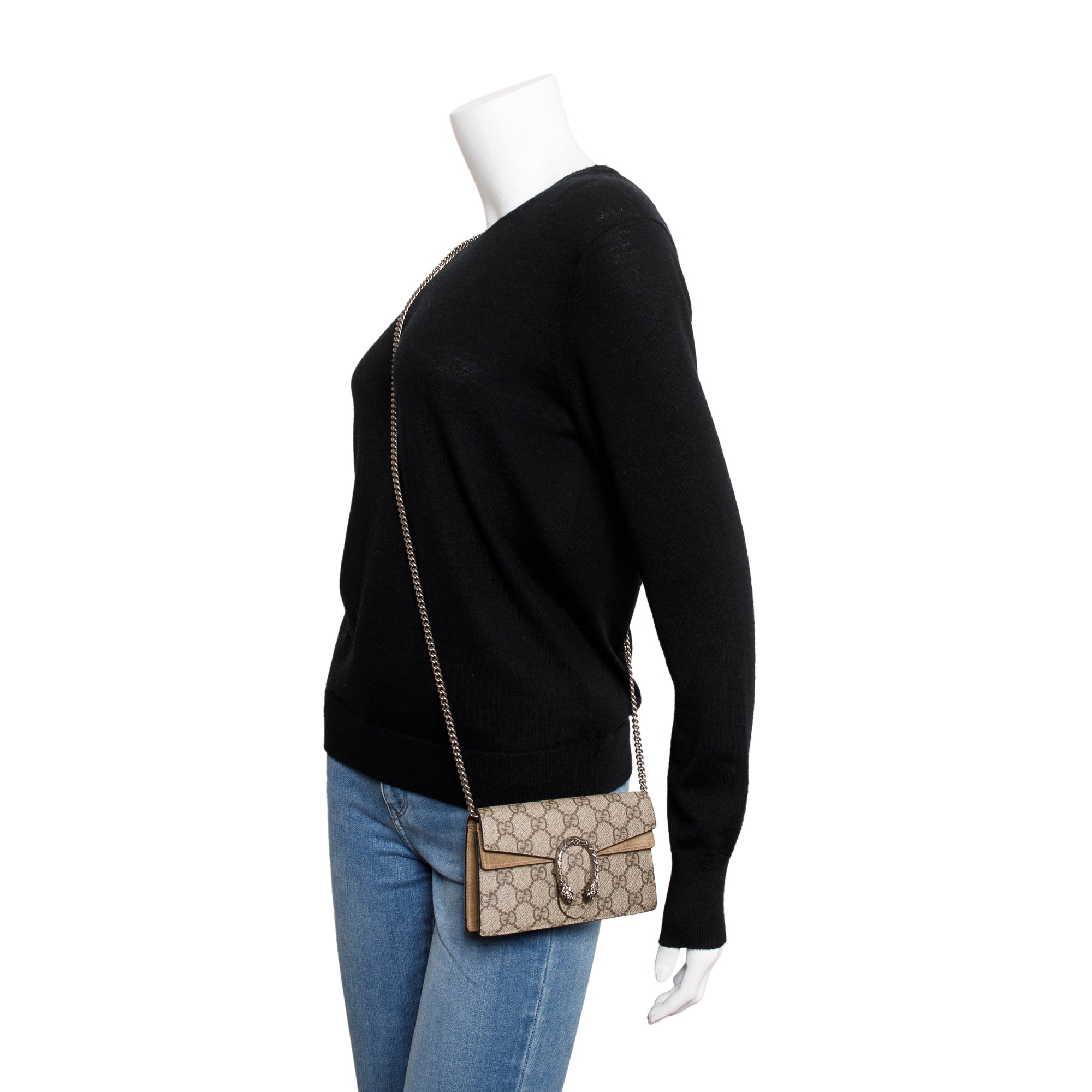 Gucci GG Supreme Dionysus Super Mini Bag