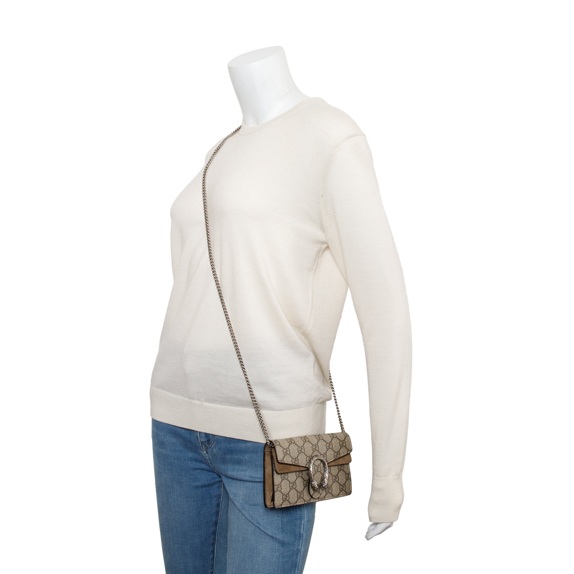 Gucci GG Supreme Dionysus Super Mini Bag