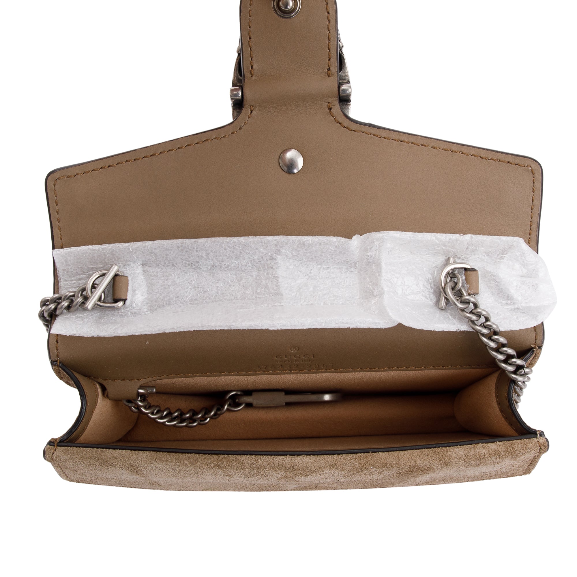 Gucci GG Supreme Dionysus Super Mini Bag w/ Box