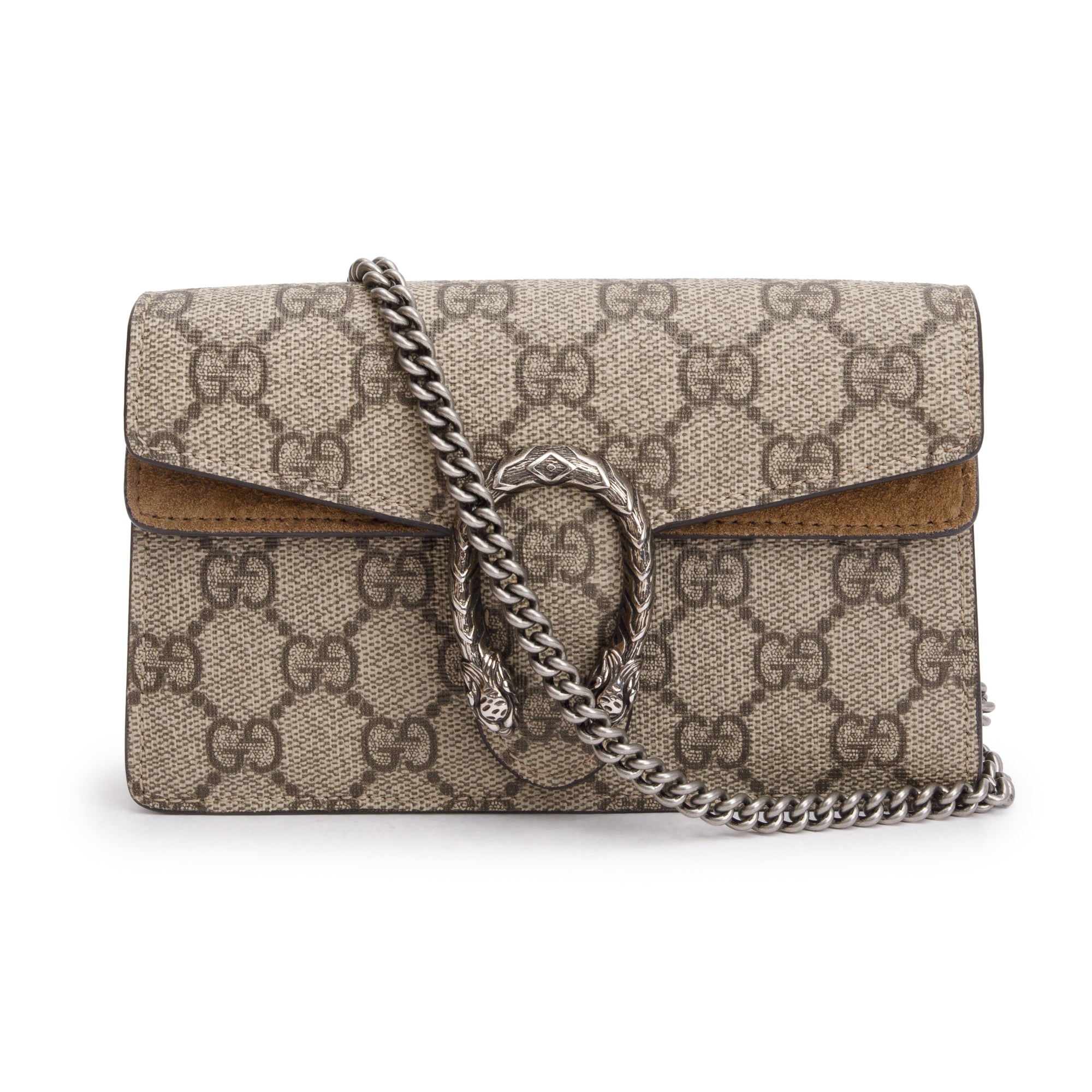 Gucci GG Supreme Dionysus Super Mini Bag w/ Box