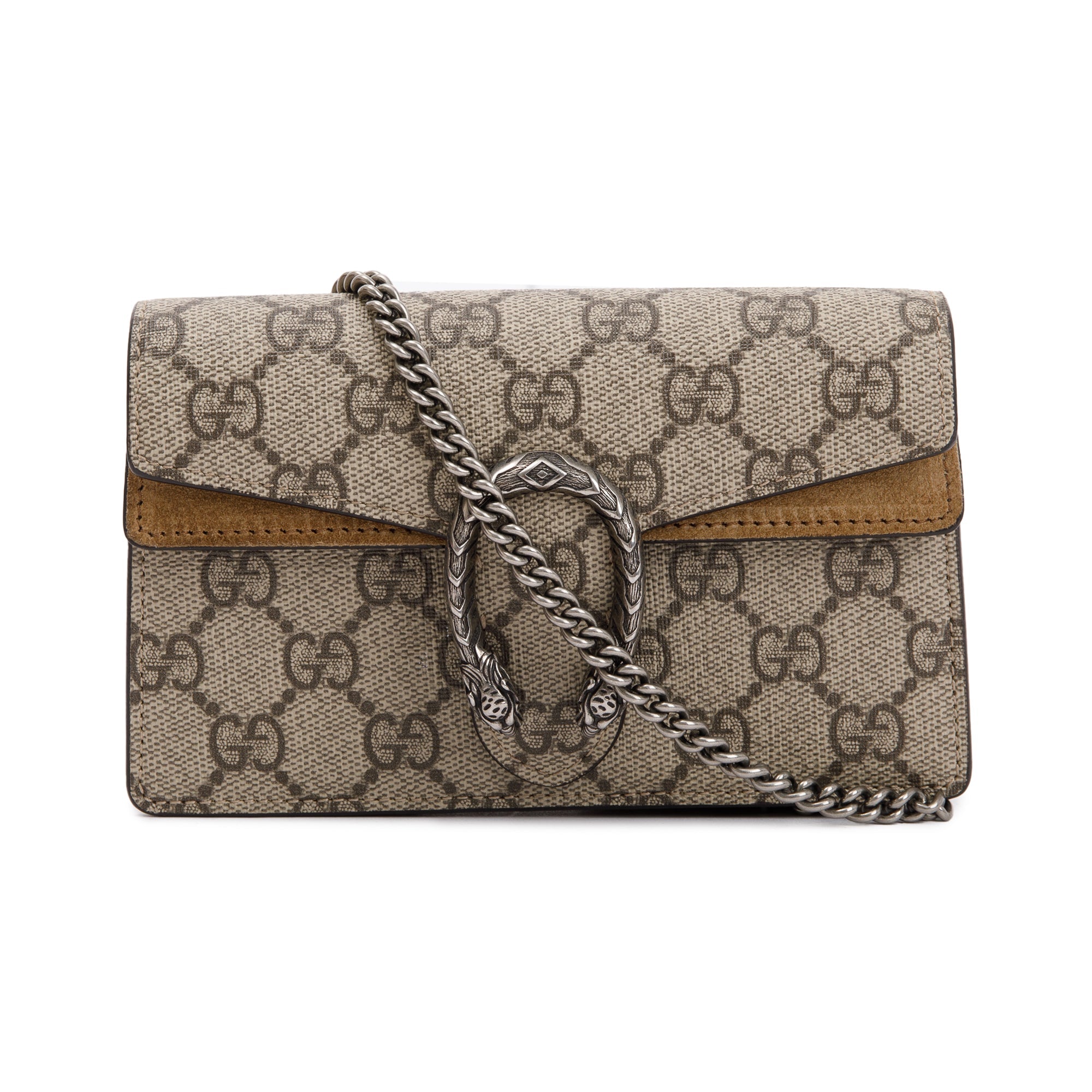 Gucci GG Supreme Dionysus Super Mini Bag w/ Box