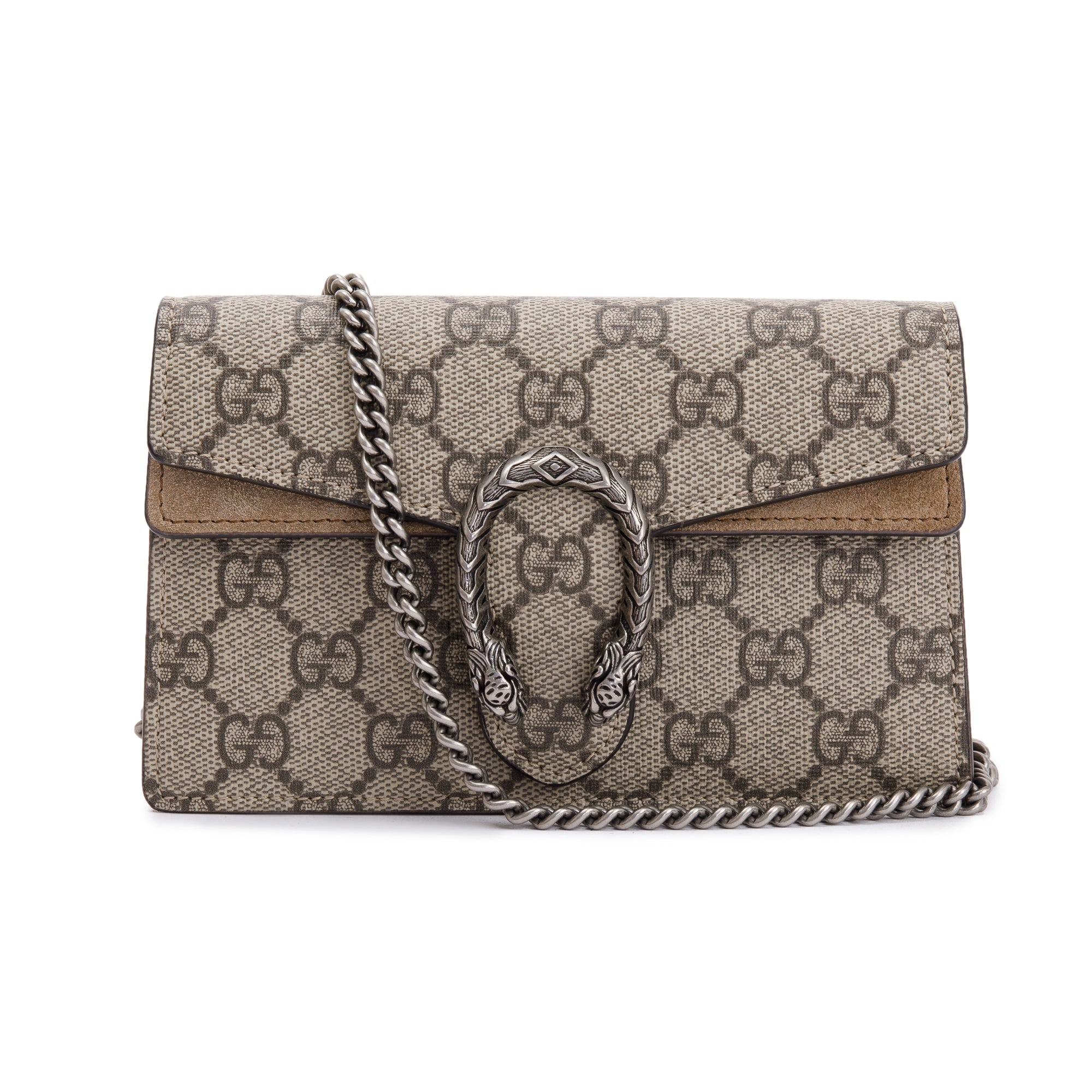 Gucci GG Supreme Dionysus Super Mini Bag w/ Box