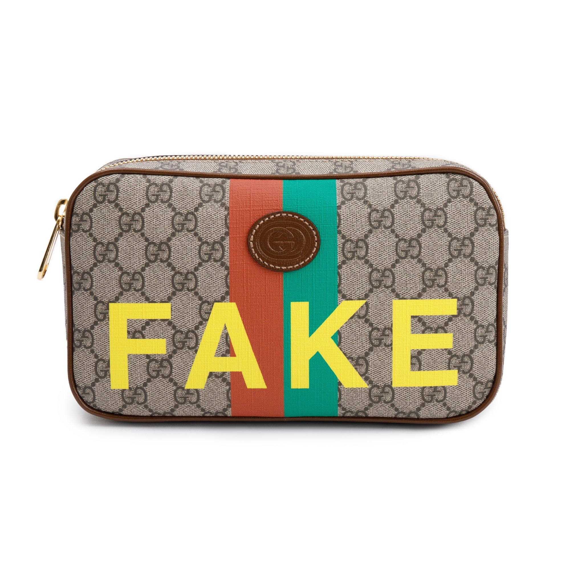 Gucci GG Supreme Fake/Not Belt Bag w/ Box