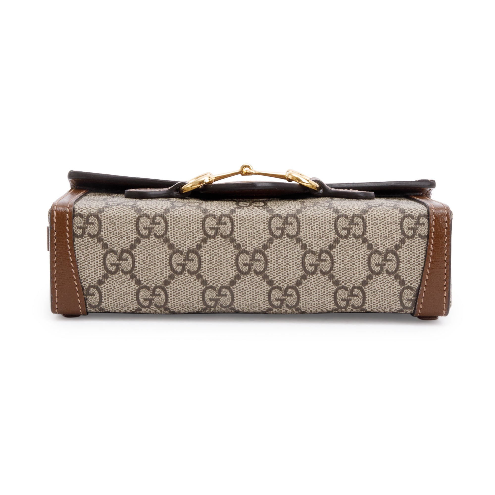 Gucci GG Supreme Horsebit 1955 Mini Bag w/ Box