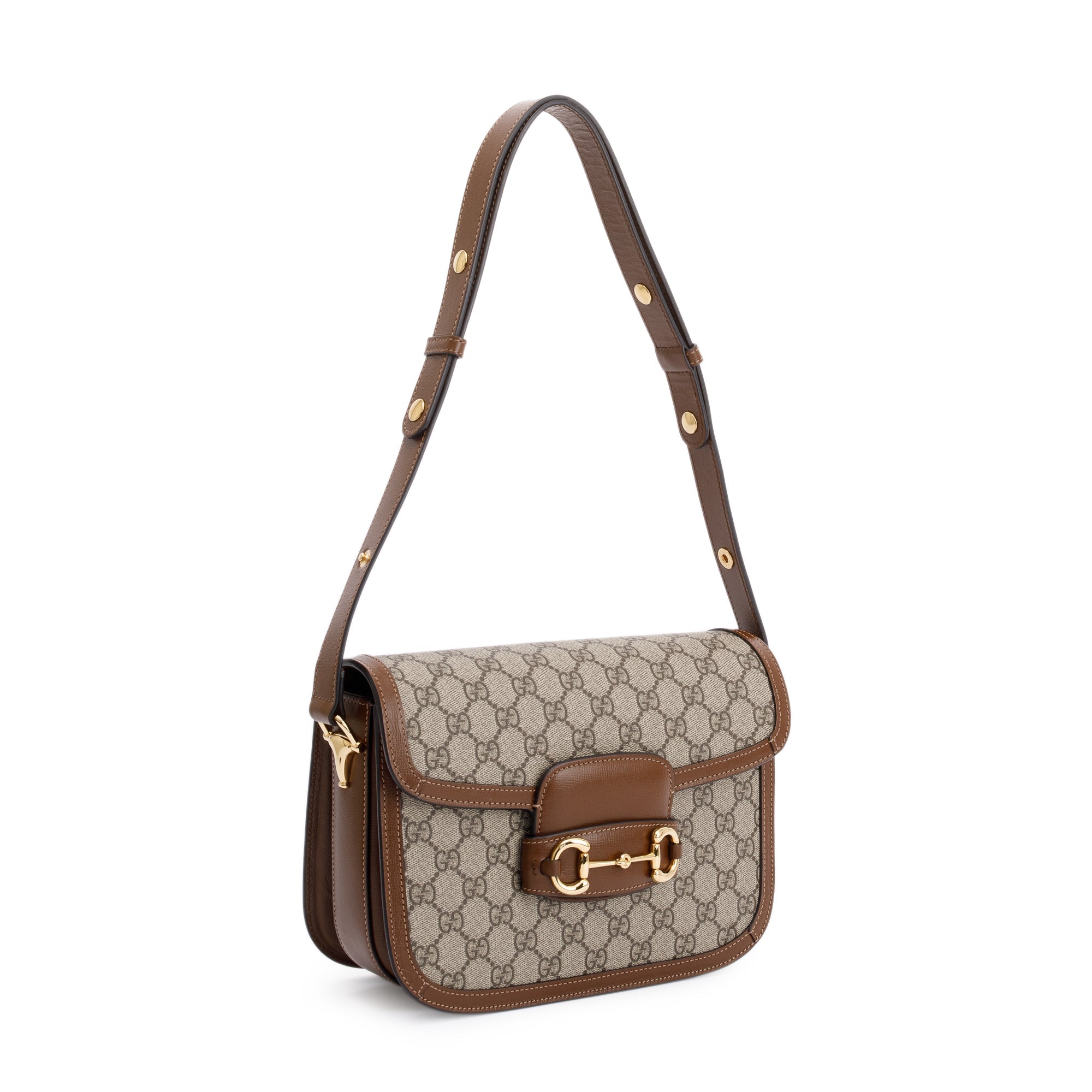 Gucci GG Supreme Horsebit 1955 Shoulder Bag