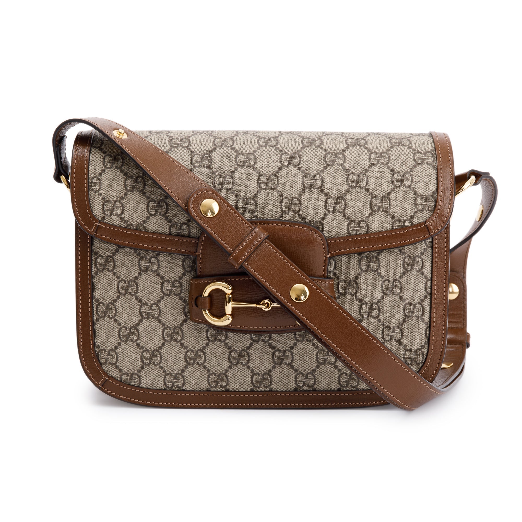 Gucci GG Supreme Horsebit 1955 Shoulder Bag