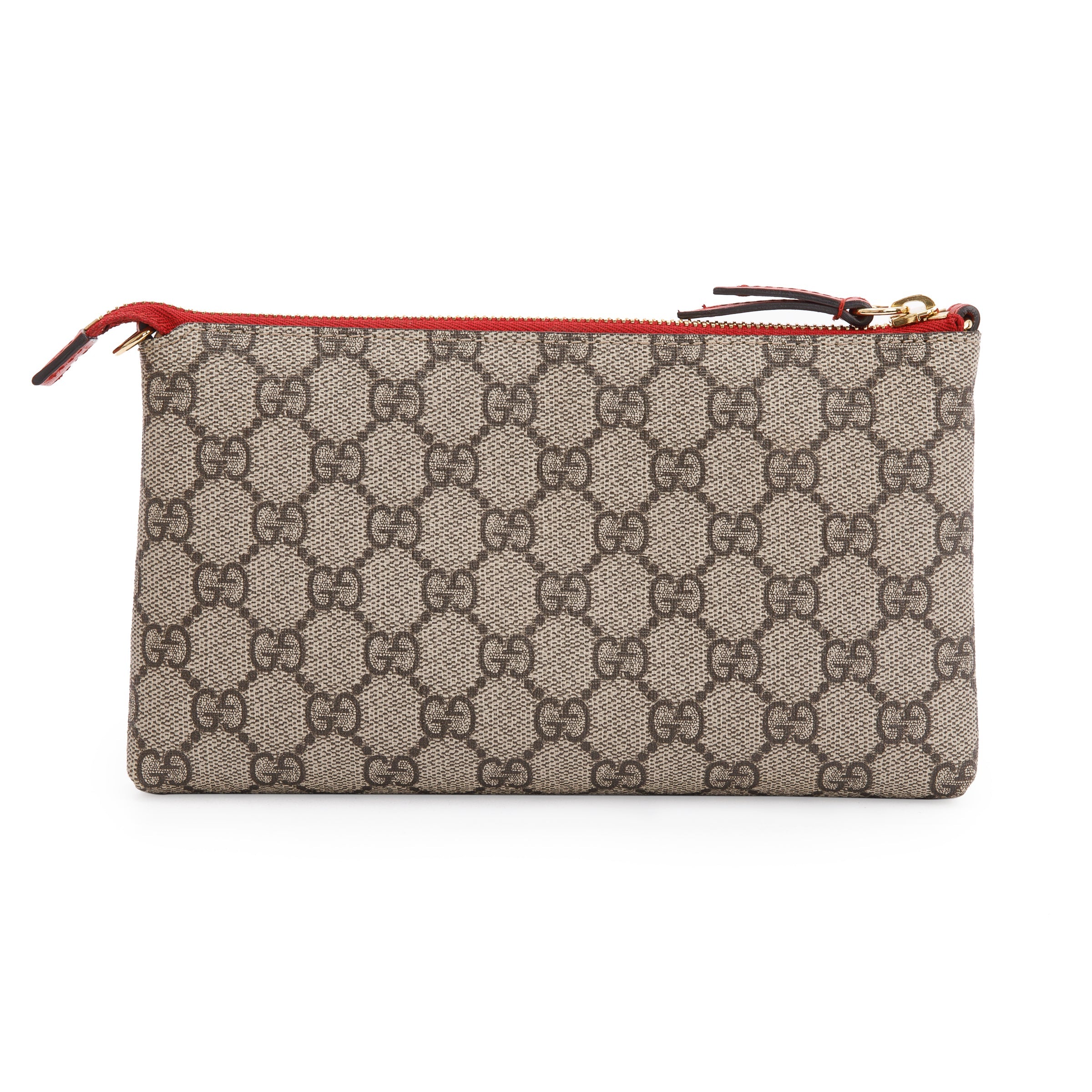 Gucci GG Supreme Kingsnake Heart Pochette w/ Box