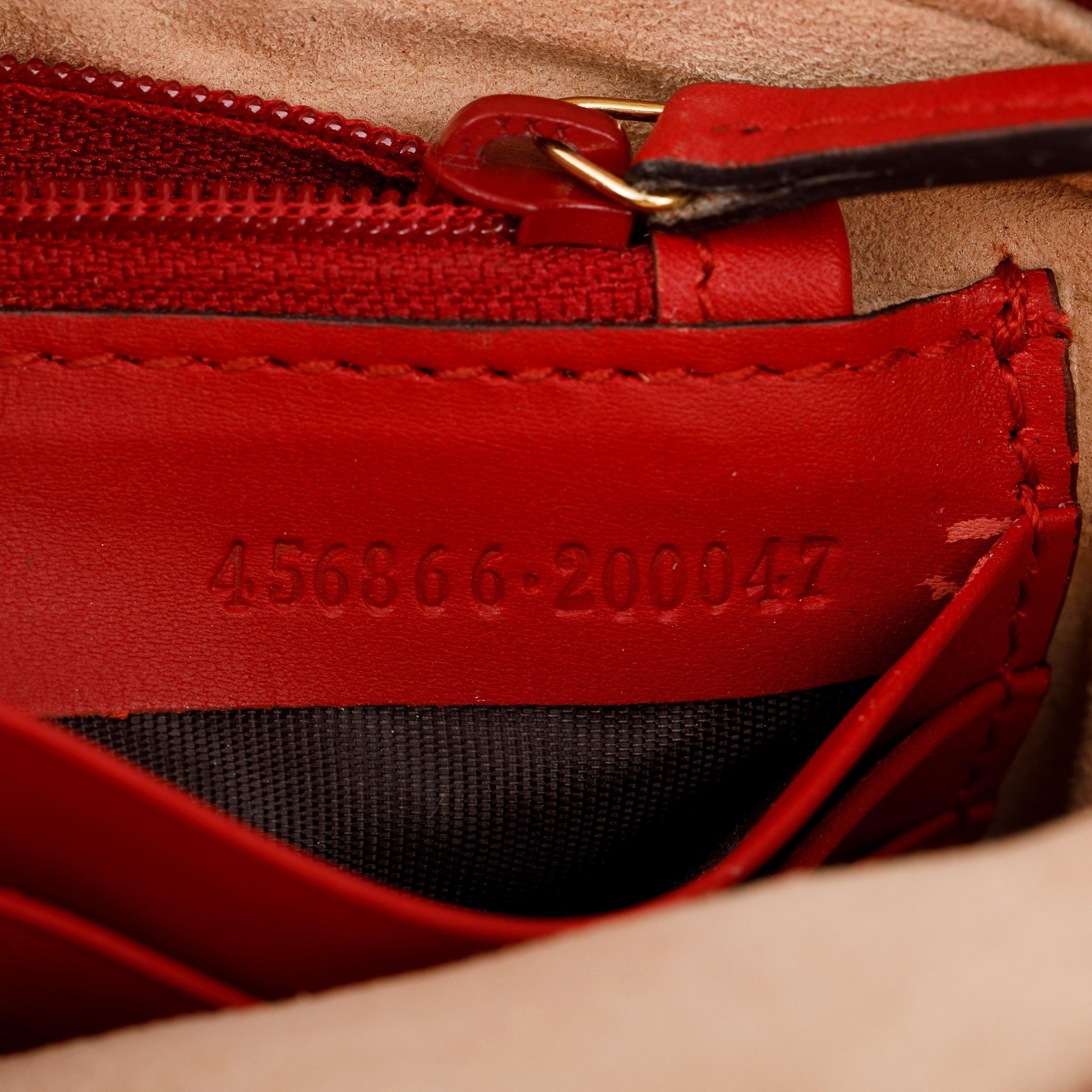 Gucci GG Supreme Kingsnake Heart Pochette w/ Box