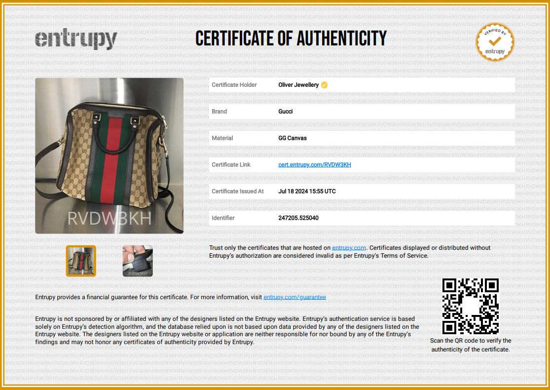 Gucci GG Supreme Medium Boston Bag w/ Strap