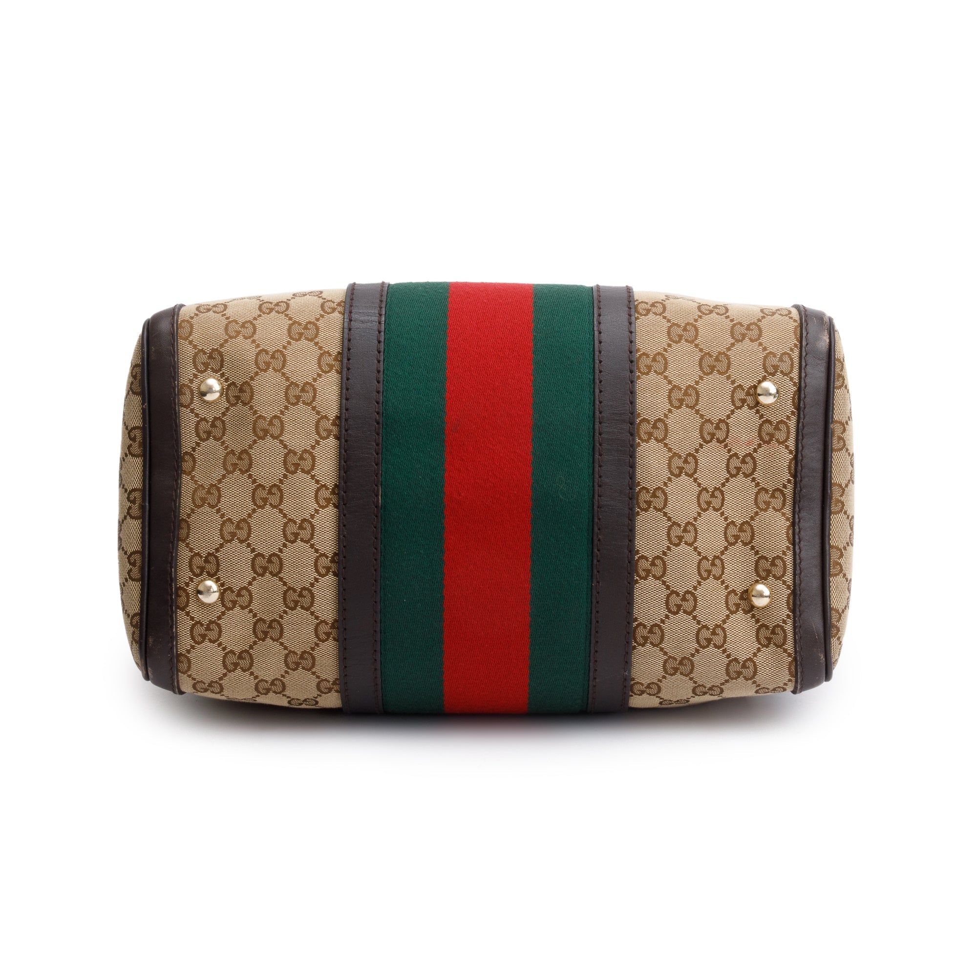 Gucci GG Supreme Medium Boston Bag w/ Strap