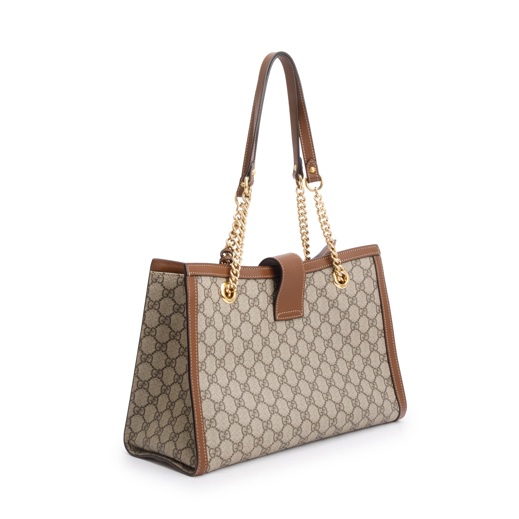 Gucci GG Supreme Medium Padlock Shoulder Bag