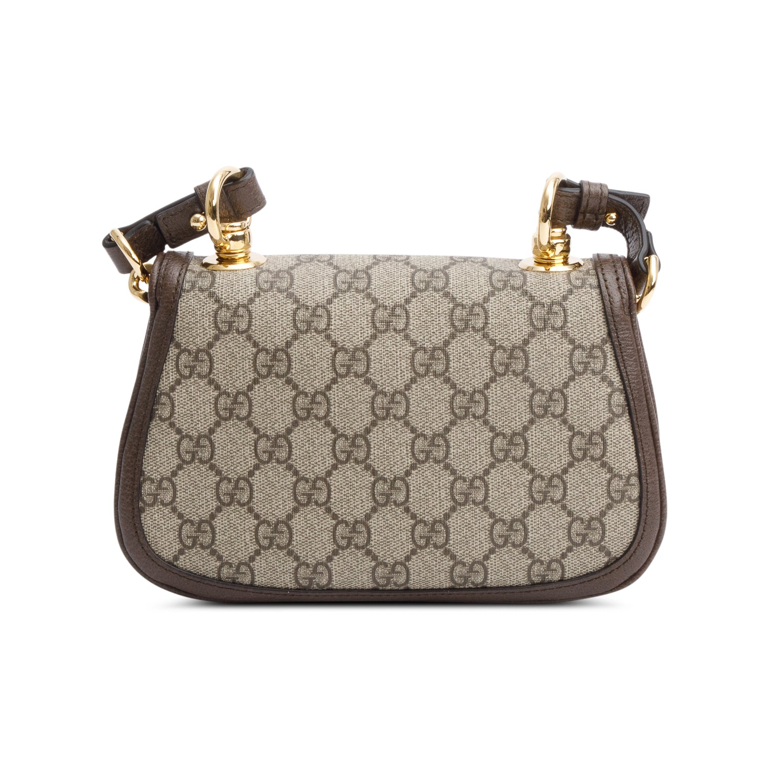 Gucci GG Supreme Mini Blondie Shoulder Bag w/ Strap