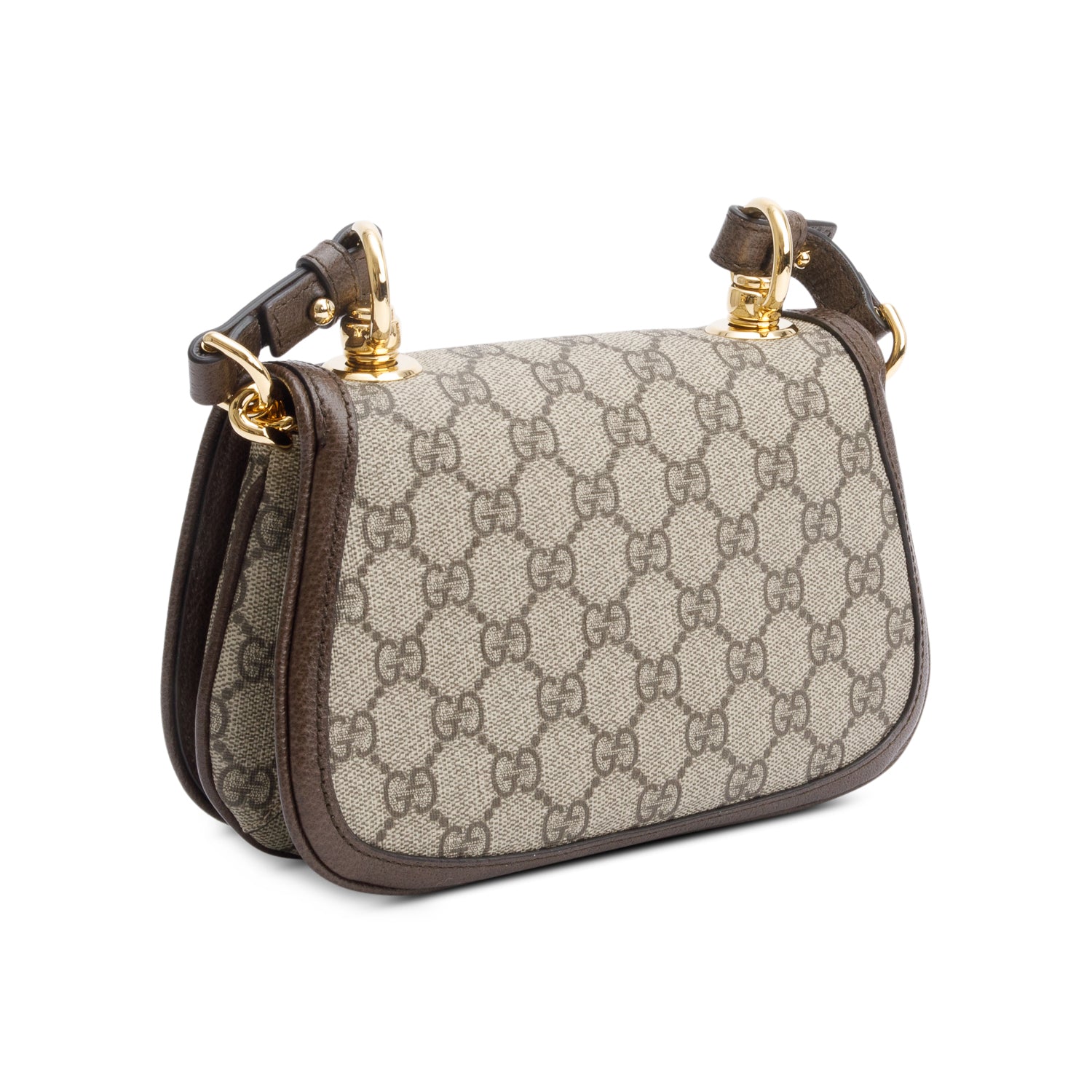 Gucci GG Supreme Mini Blondie Shoulder Bag w/ Strap