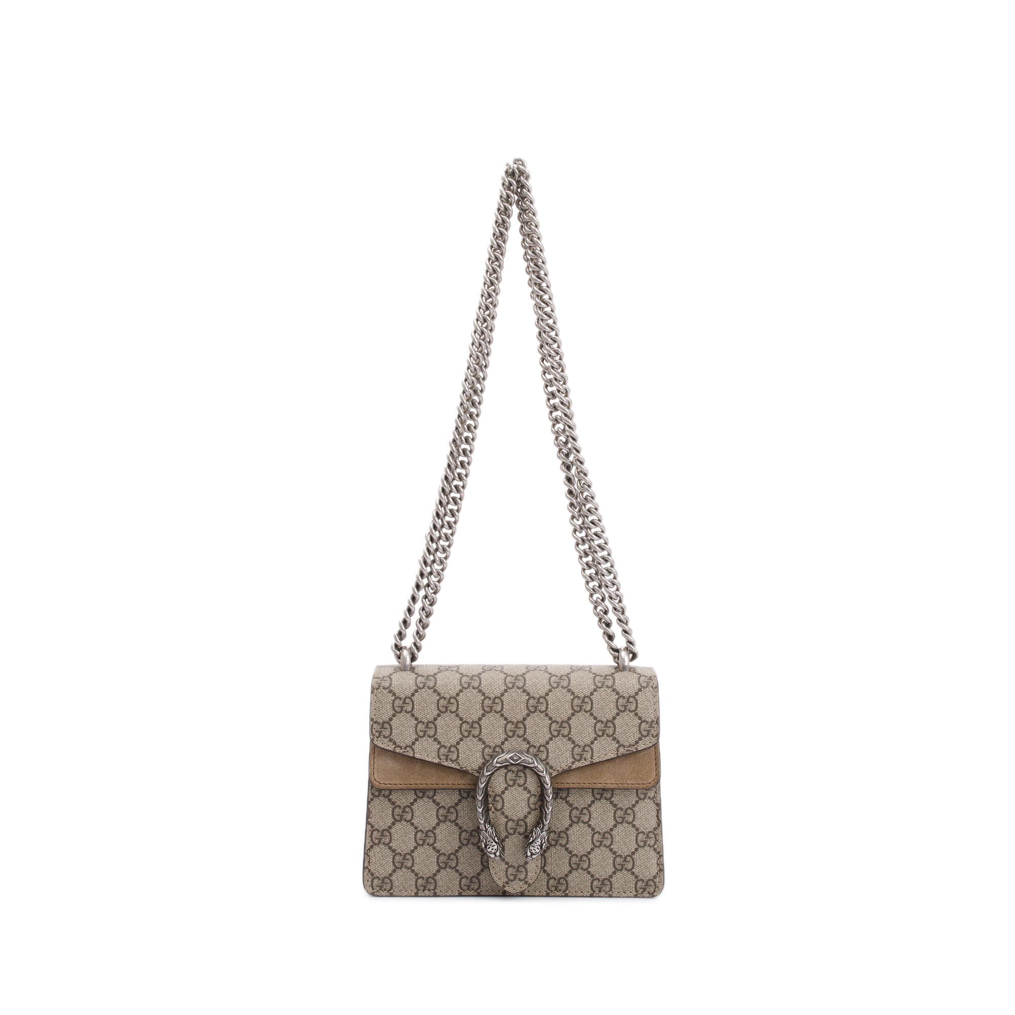 Gucci GG Supreme Mini Dionysus Chain Wallet