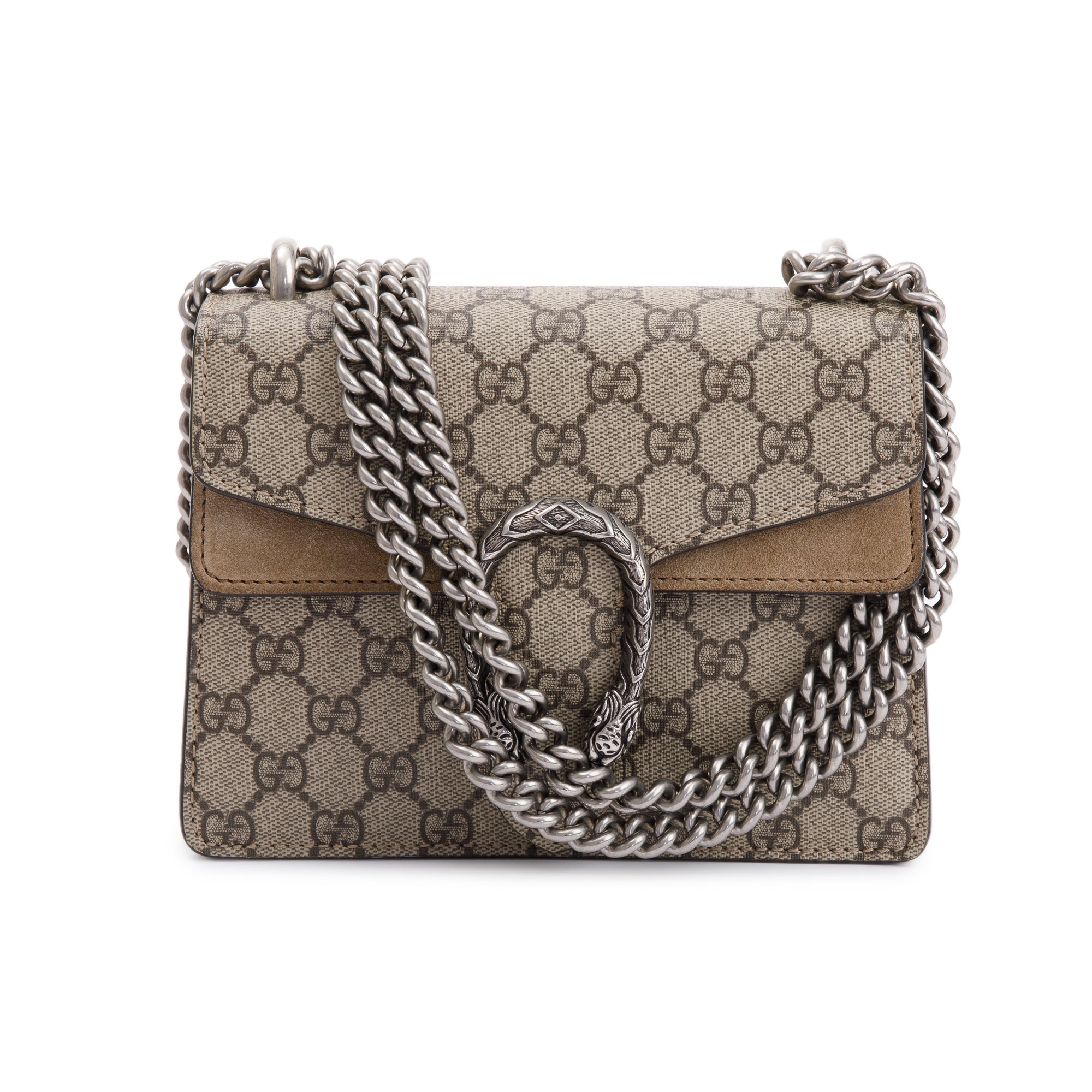 Gucci GG Supreme Mini Dionysus Chain Wallet