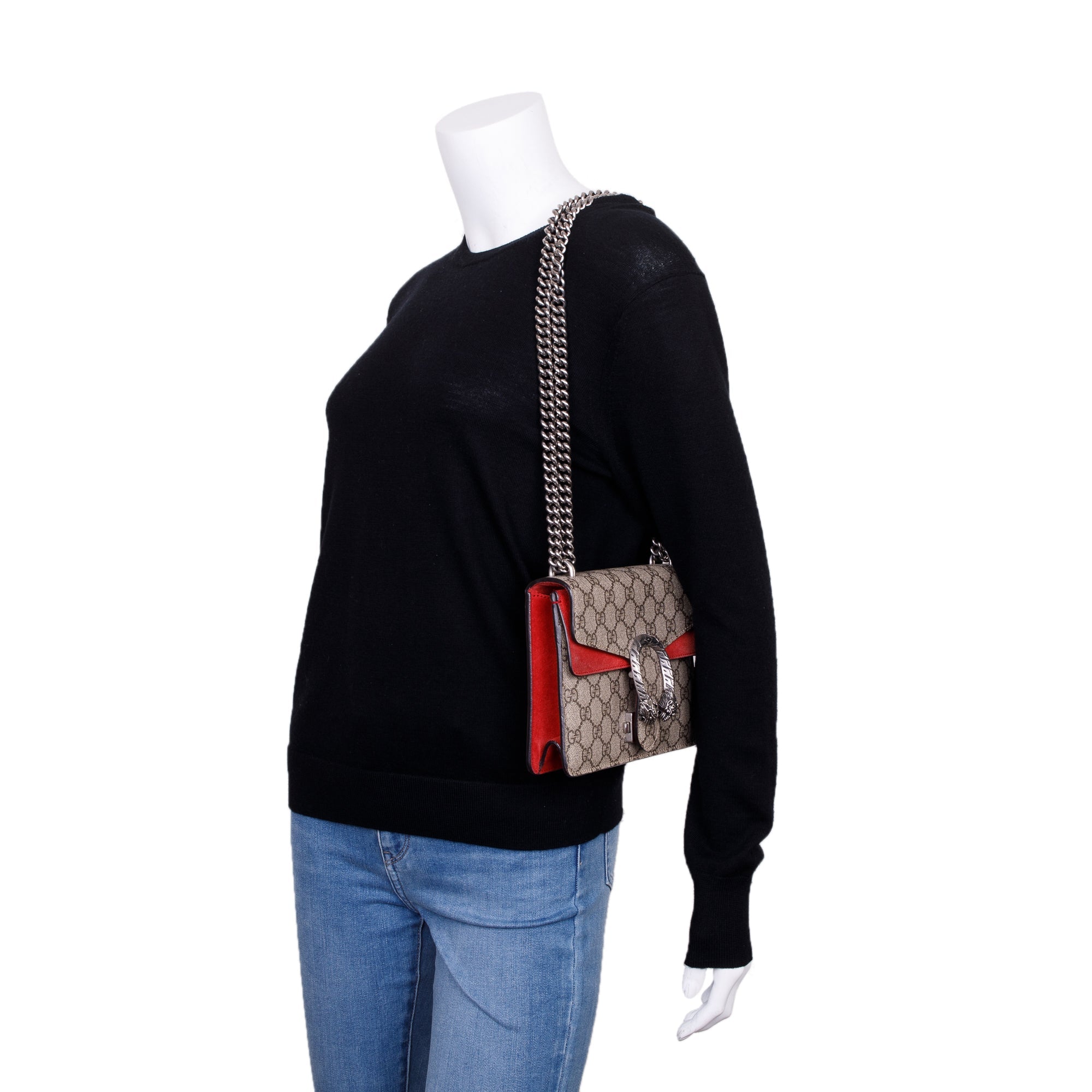 Gucci GG Supreme Mini Dionysus Shoulder Bag