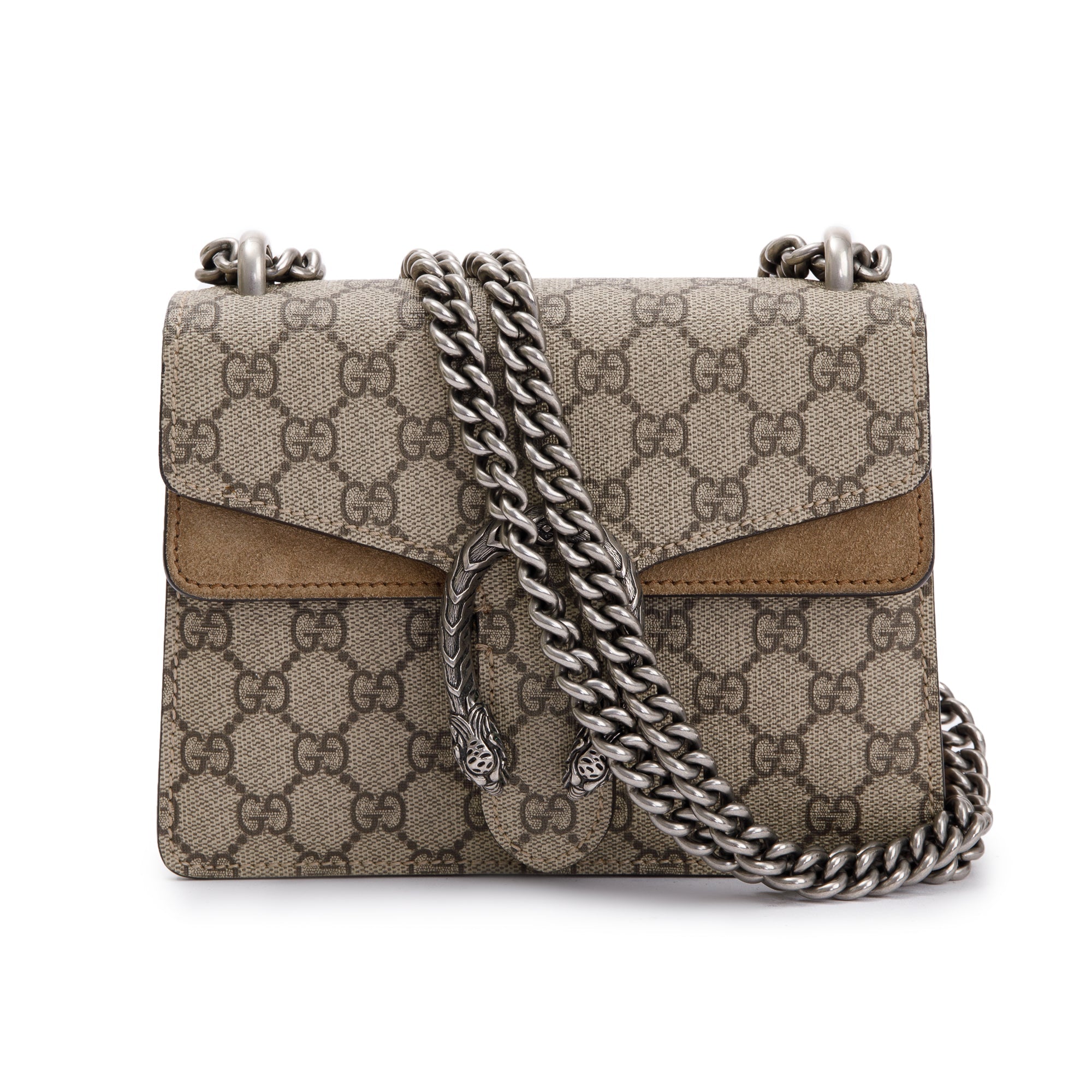 Gucci GG Supreme Mini Dionysus Shoulder Bag w/ Box