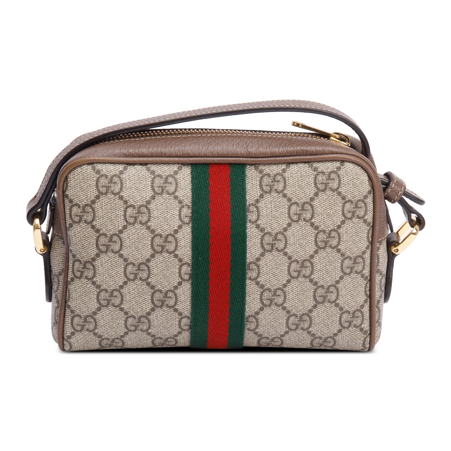Gucci GG Supreme Mini Ophidia Crossbody Bag w/ Box
