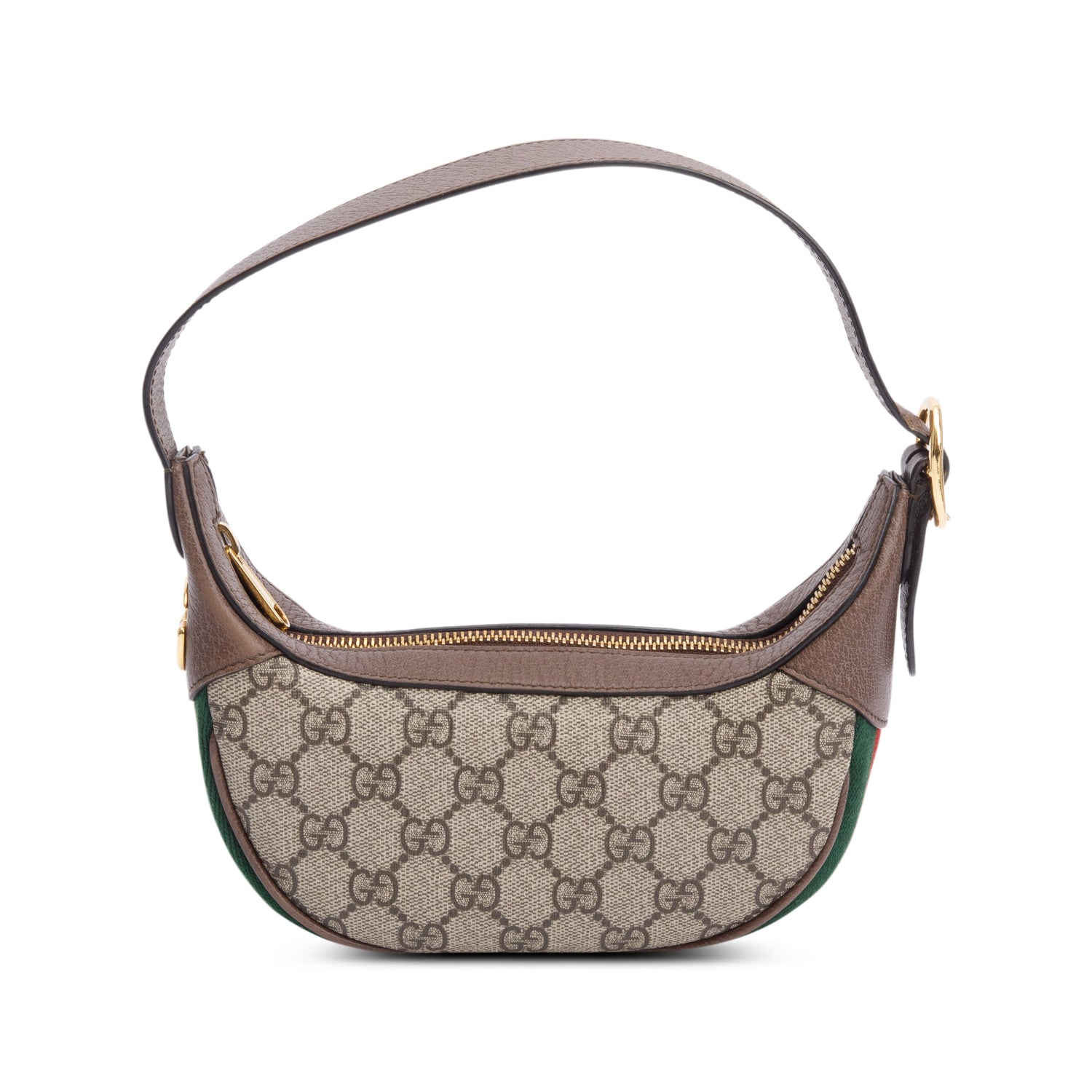 Gucci GG Supreme Ophidia Half-Moon Mini Bag