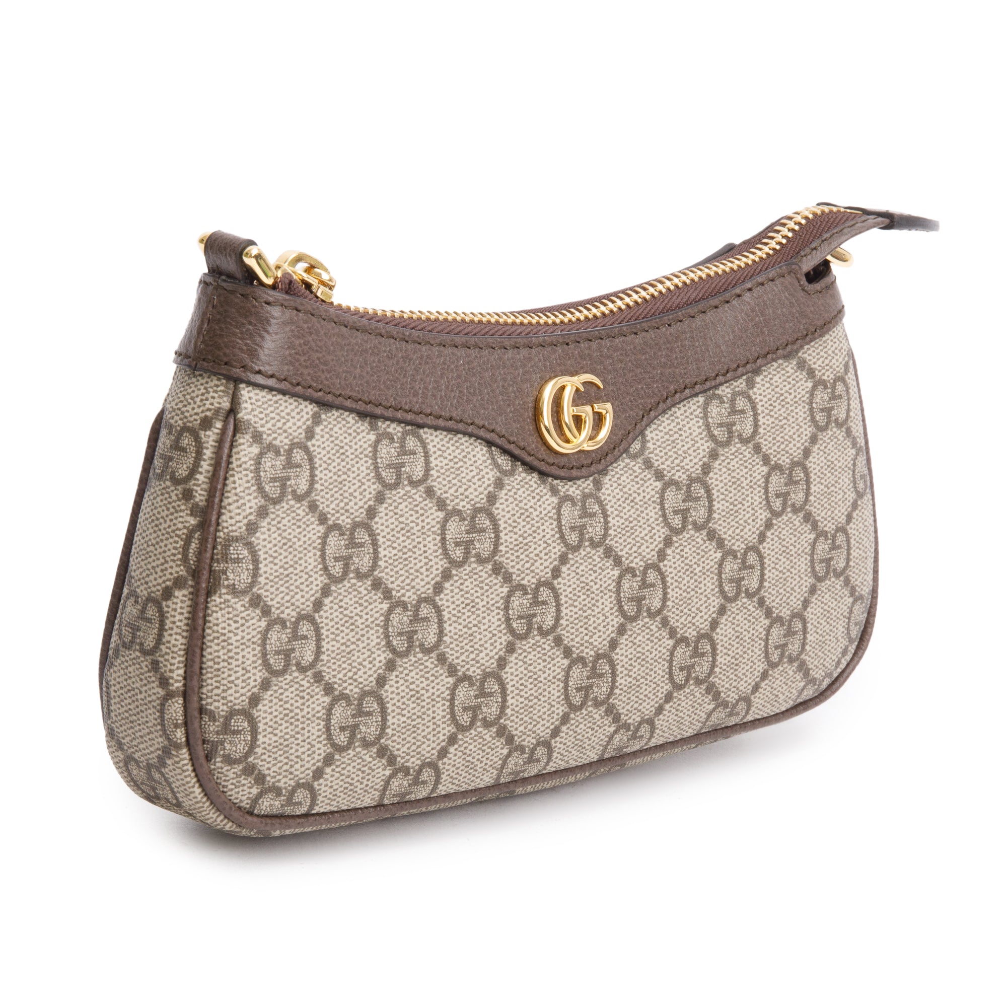 Gucci GG Supreme Ophidia Mini Chain Bag w/ Box