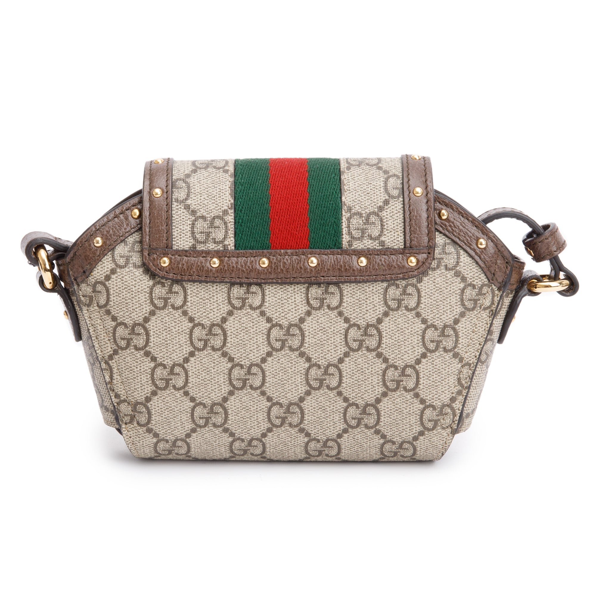 Gucci GG Supreme Ophidia Web Headphones Case Bag