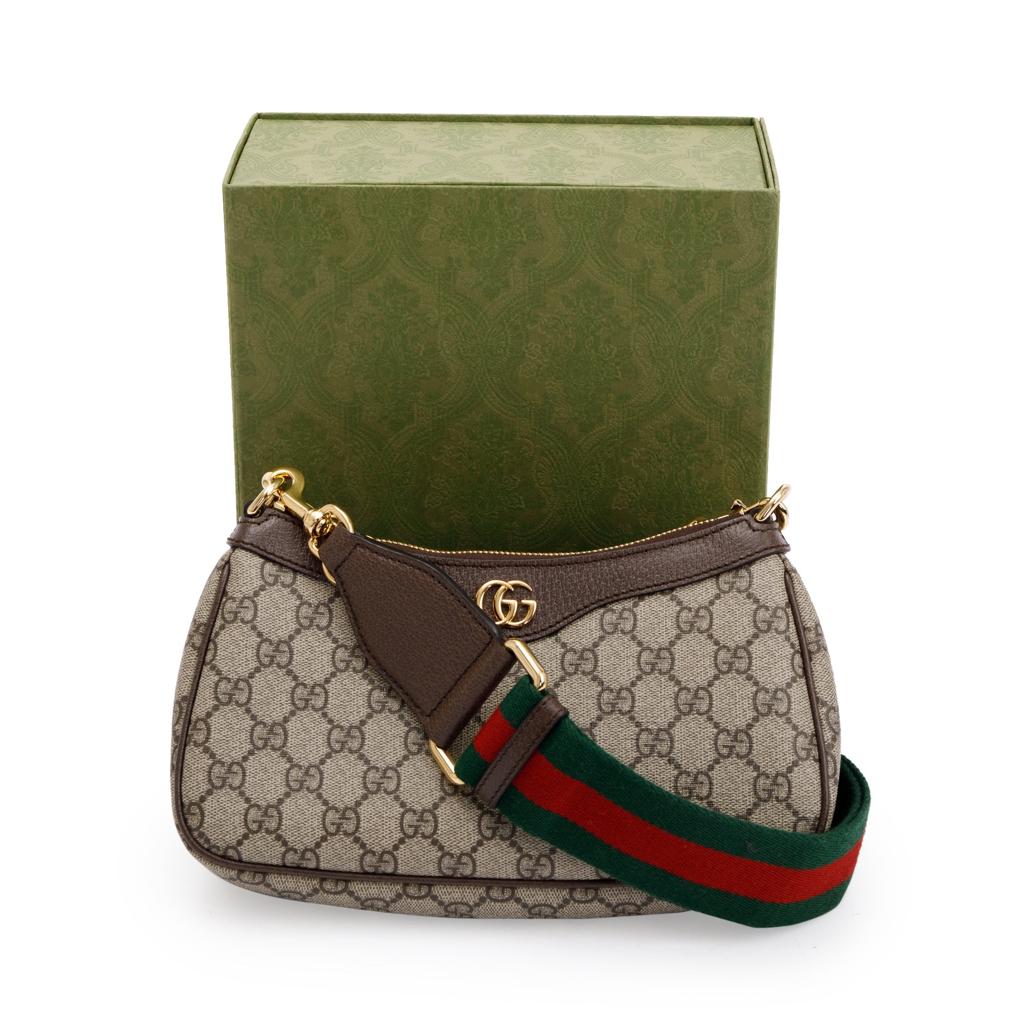 Gucci GG Supreme Small Ophidia Handbag w/ Box