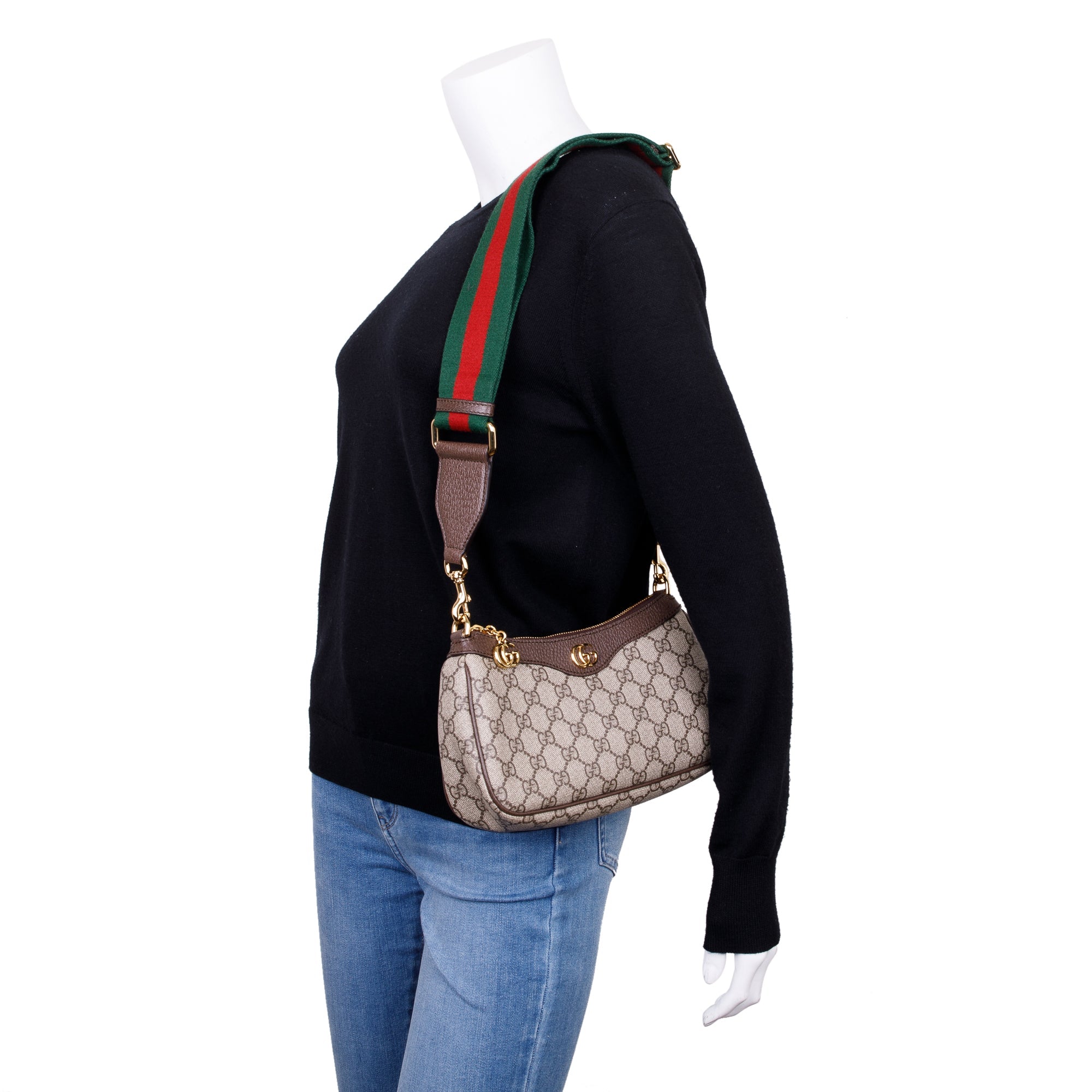 Gucci GG Supreme Small Ophidia Handbag w/ Box