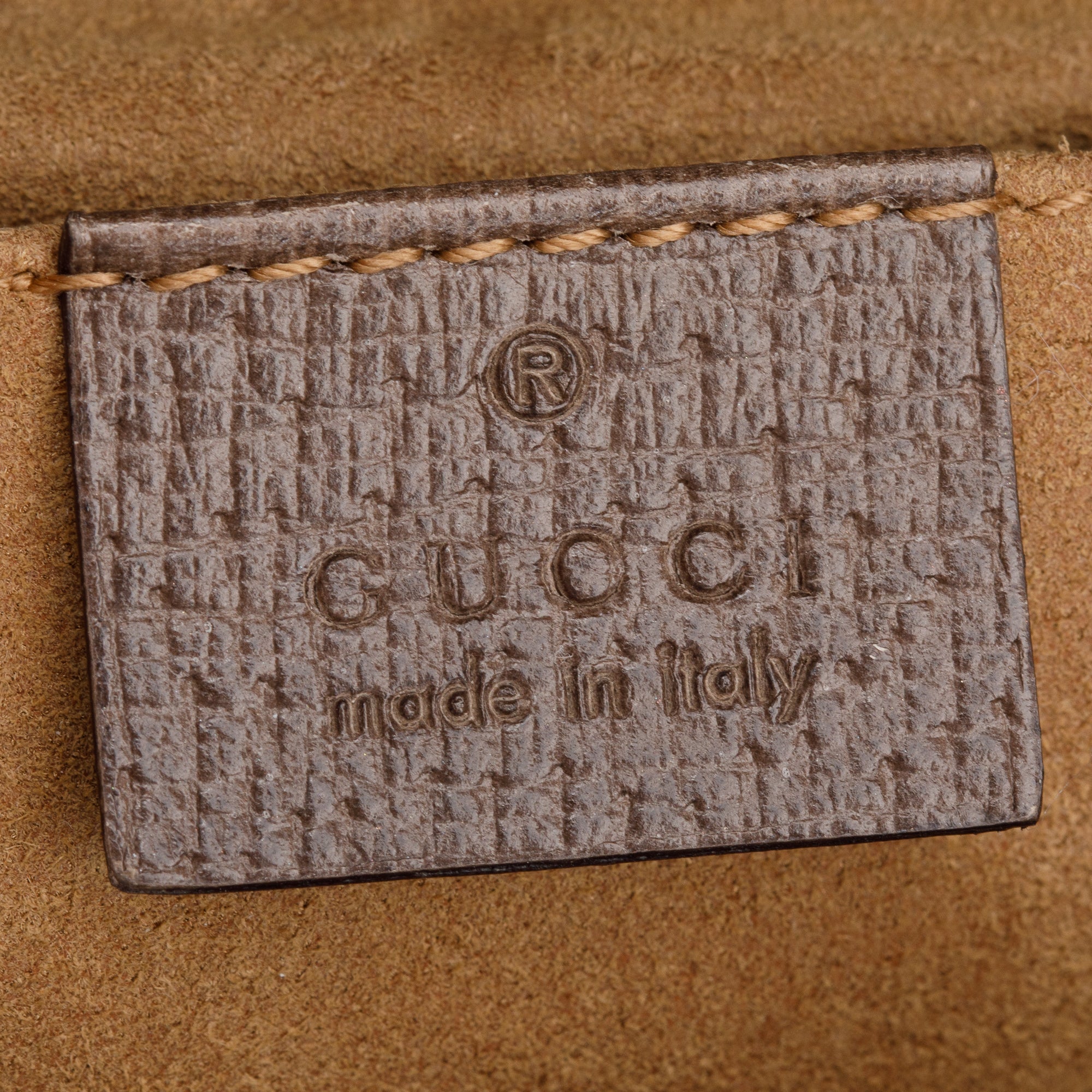 Gucci GG Supreme Tian Small Padlock Chain Shoulder Bag