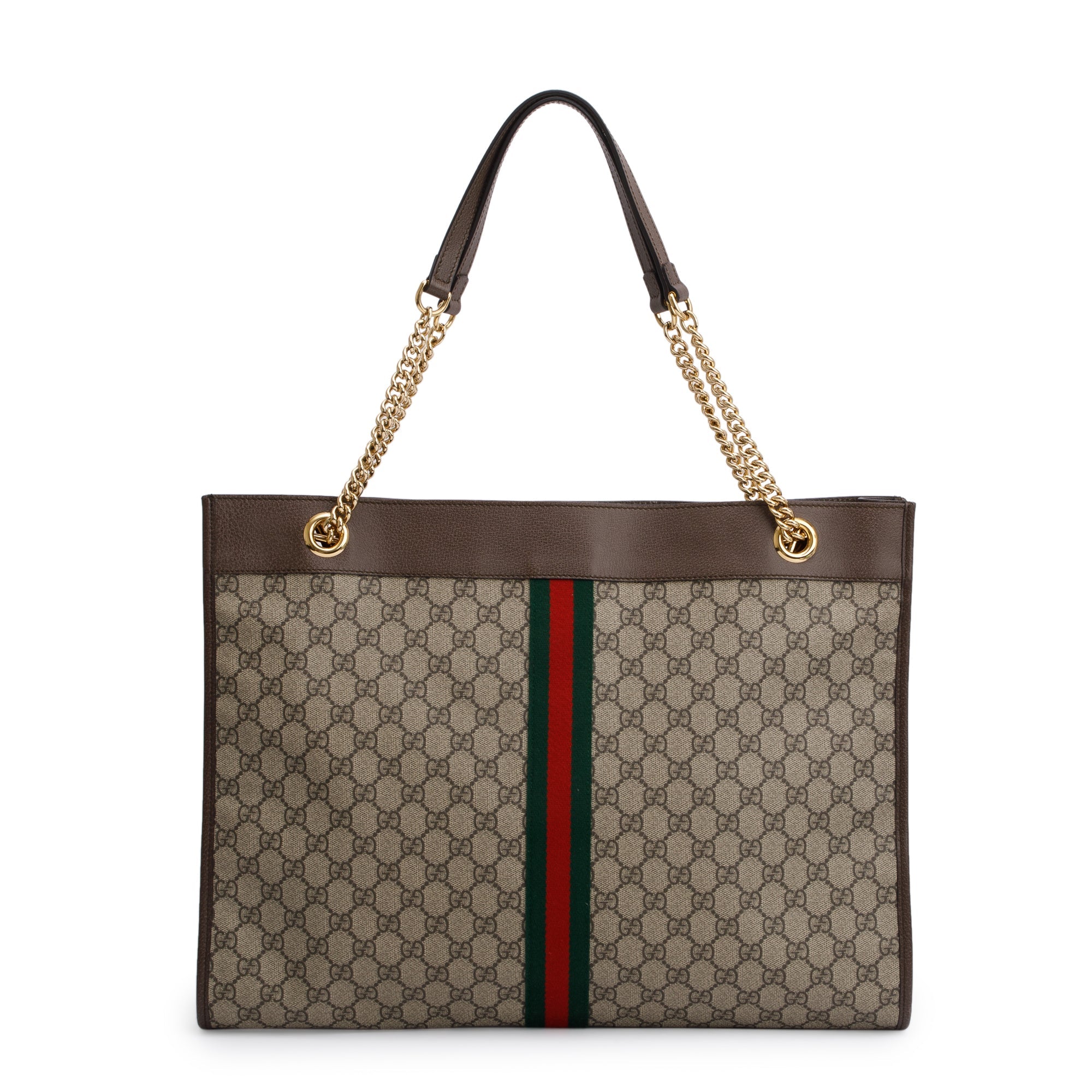 Gucci GG Supreme Web Large Rajah Tote w/ Pouch