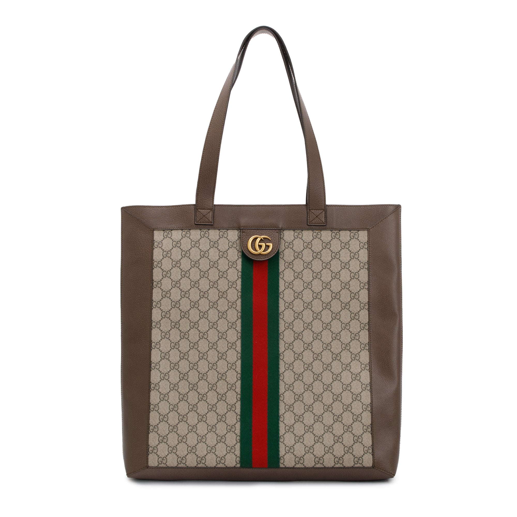 Gucci GG Supreme Web Large Soft Ophidia Tote w/ Pouch