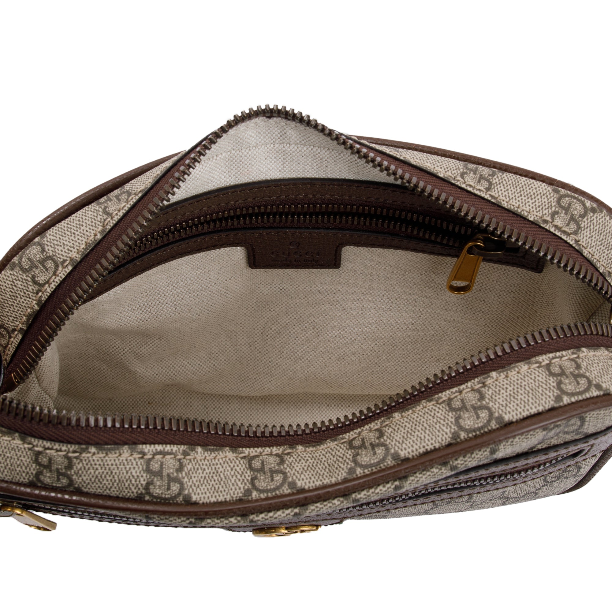 Gucci GG Supreme Web Medium Ophidia GG Belt Bag w/ Box