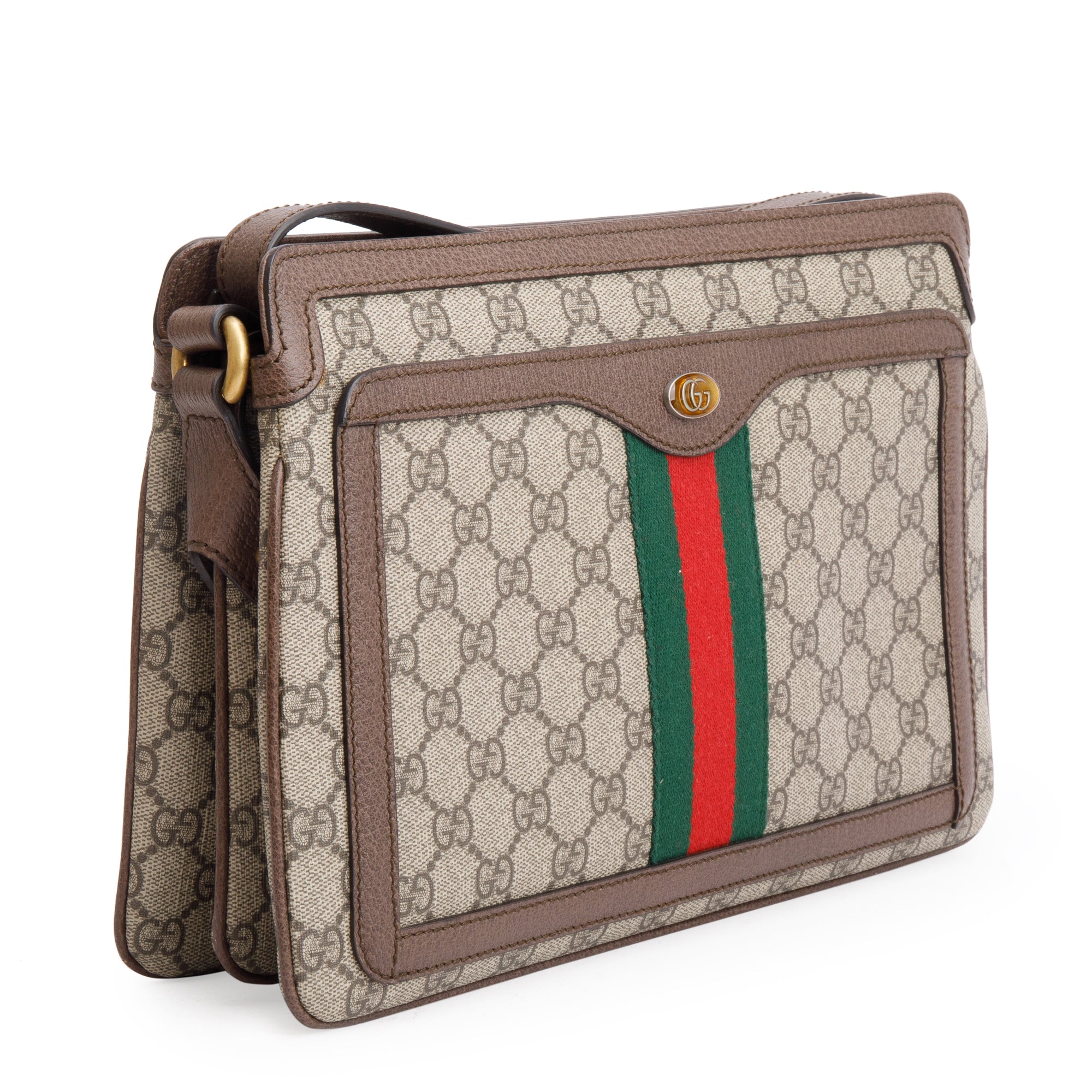 Gucci GG Supreme Web Medium Ophidia Shoulder Bag