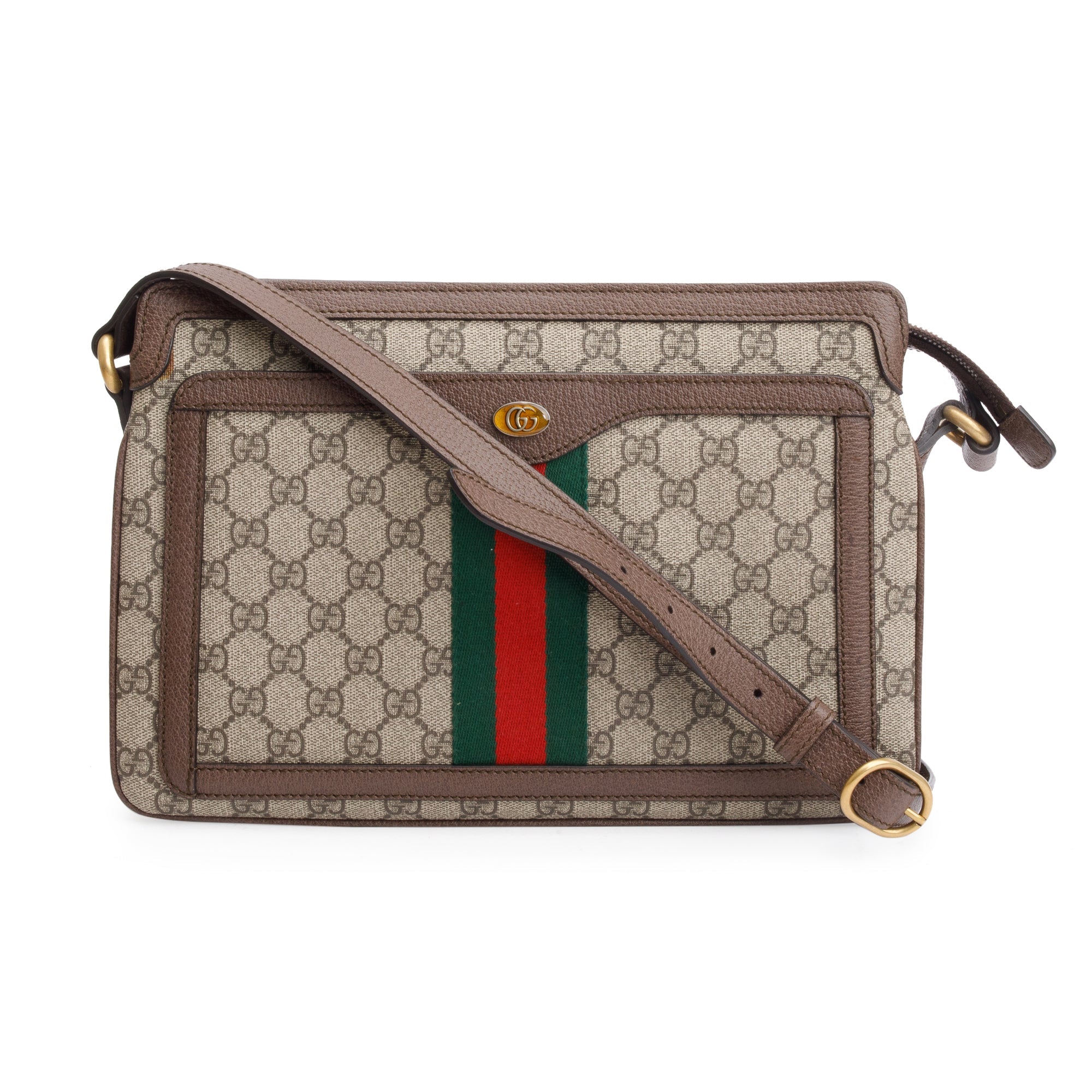 Gucci GG Supreme Web Medium Ophidia Shoulder Bag