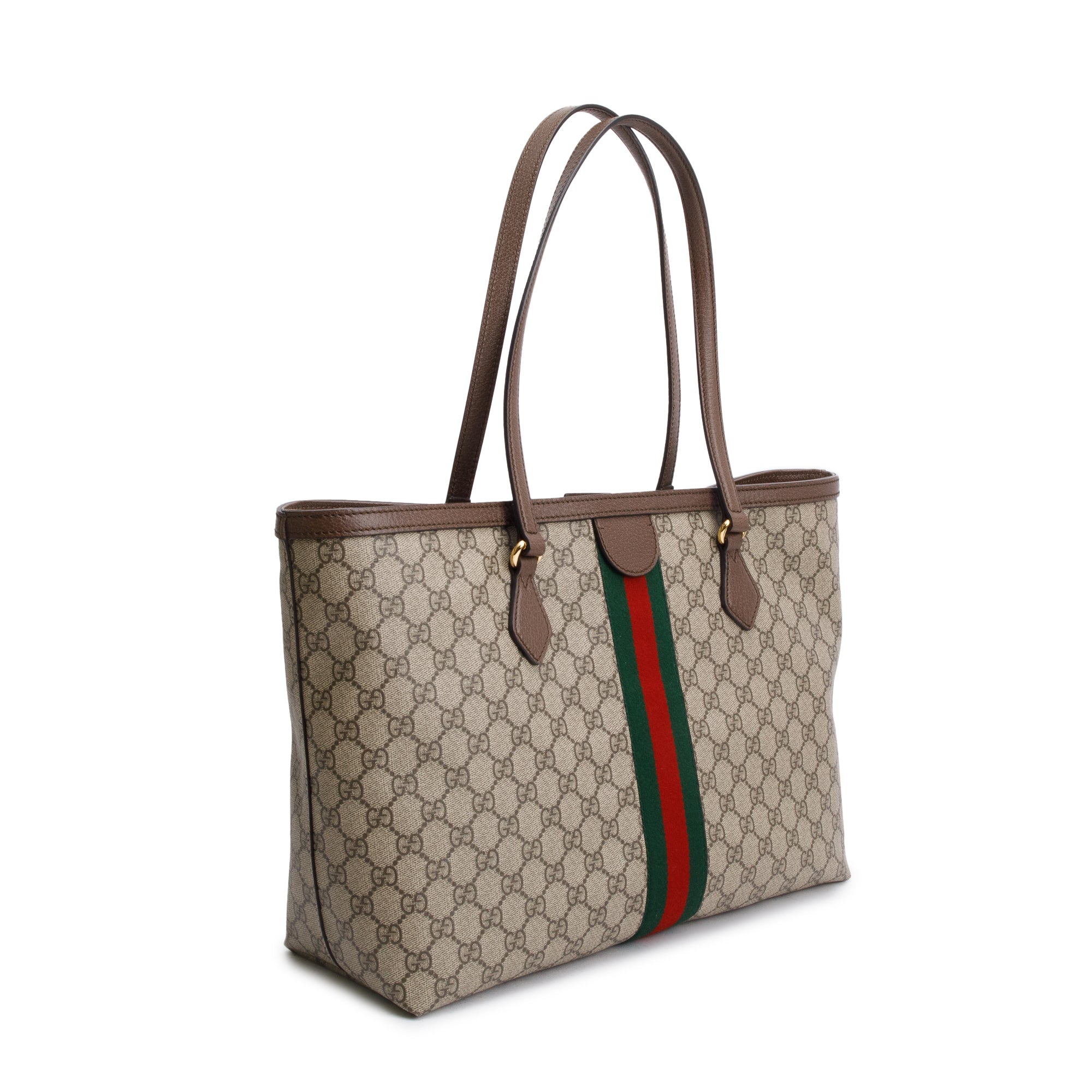 Gucci GG Supreme Web Ophidia GG Medium Tote w/ Box