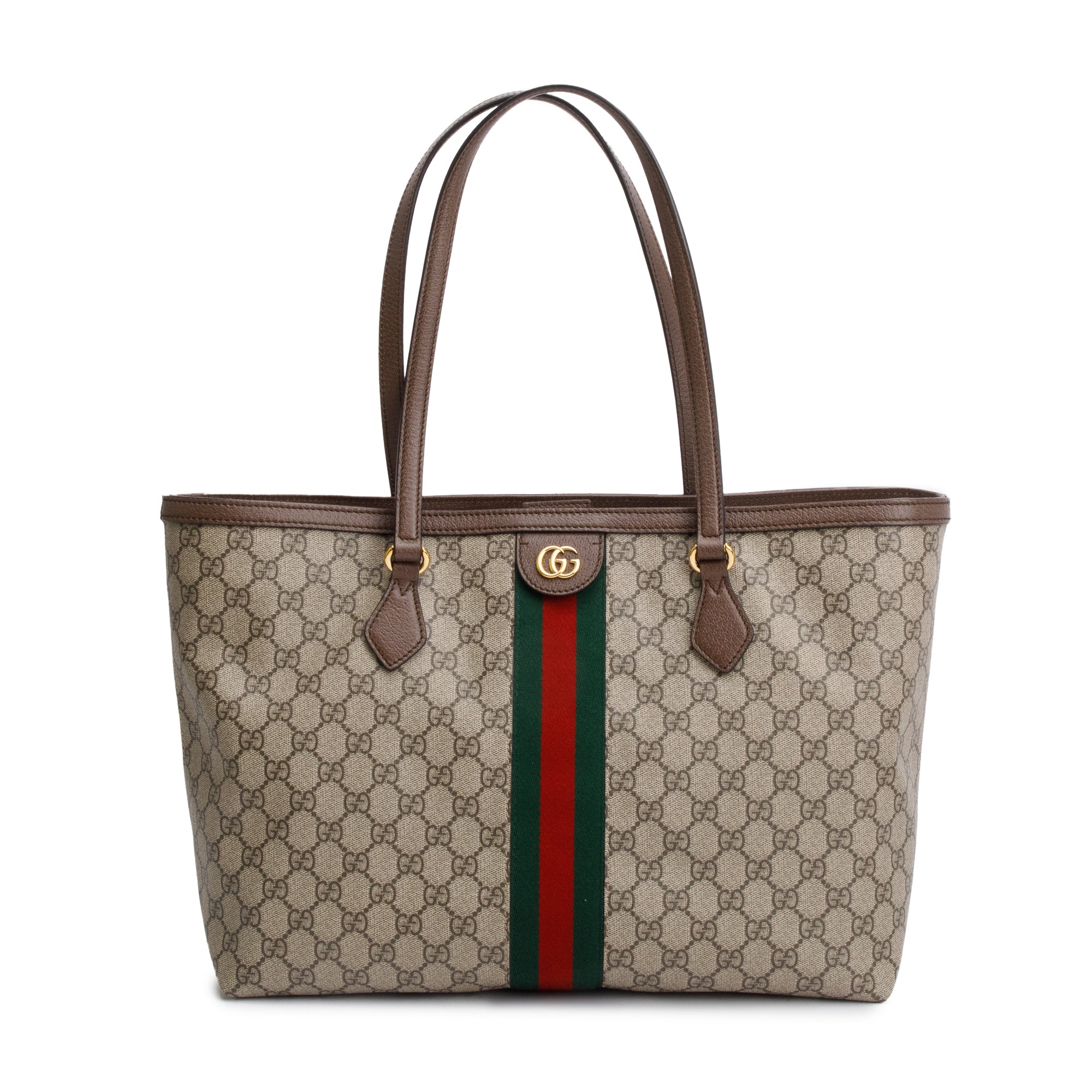 Gucci GG Supreme Web Ophidia GG Medium Tote w/ Box