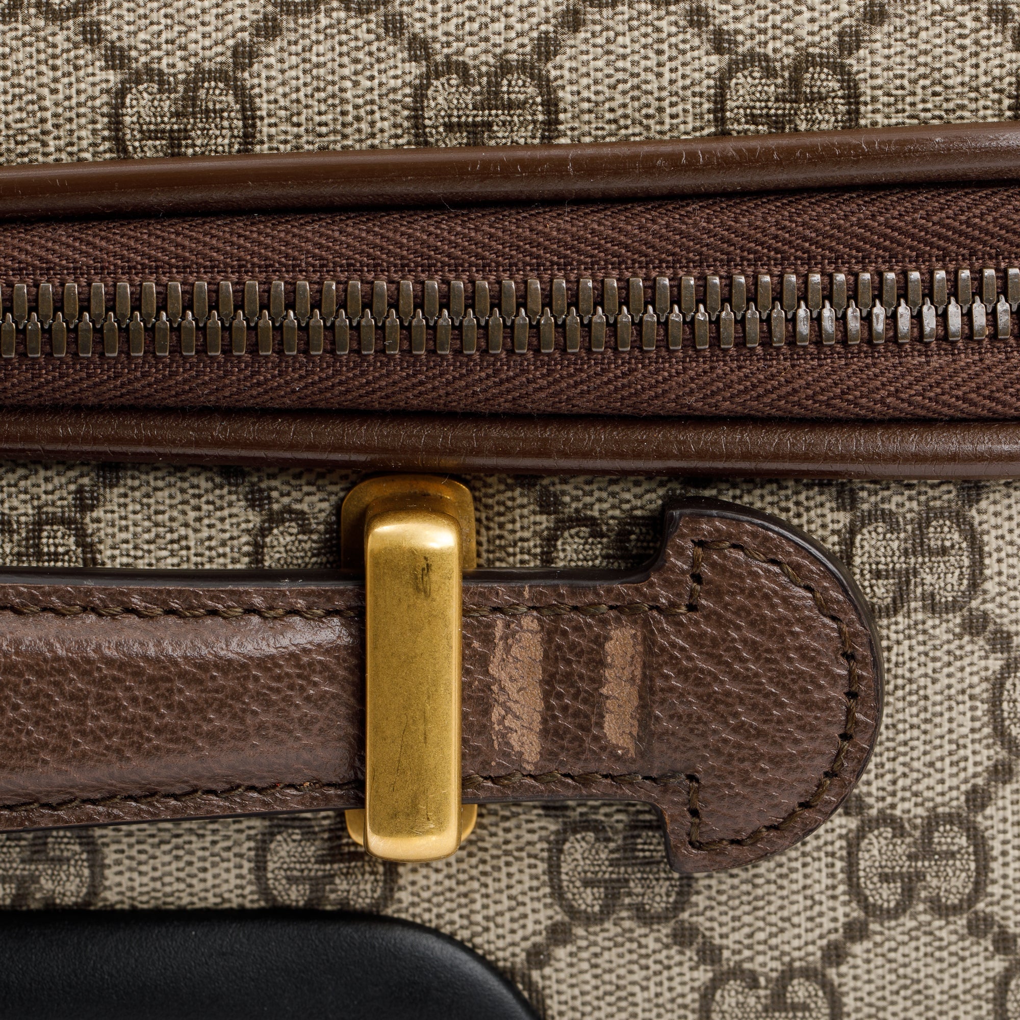 Gucci GG Supreme Web Savoy Small Cabin Trolley